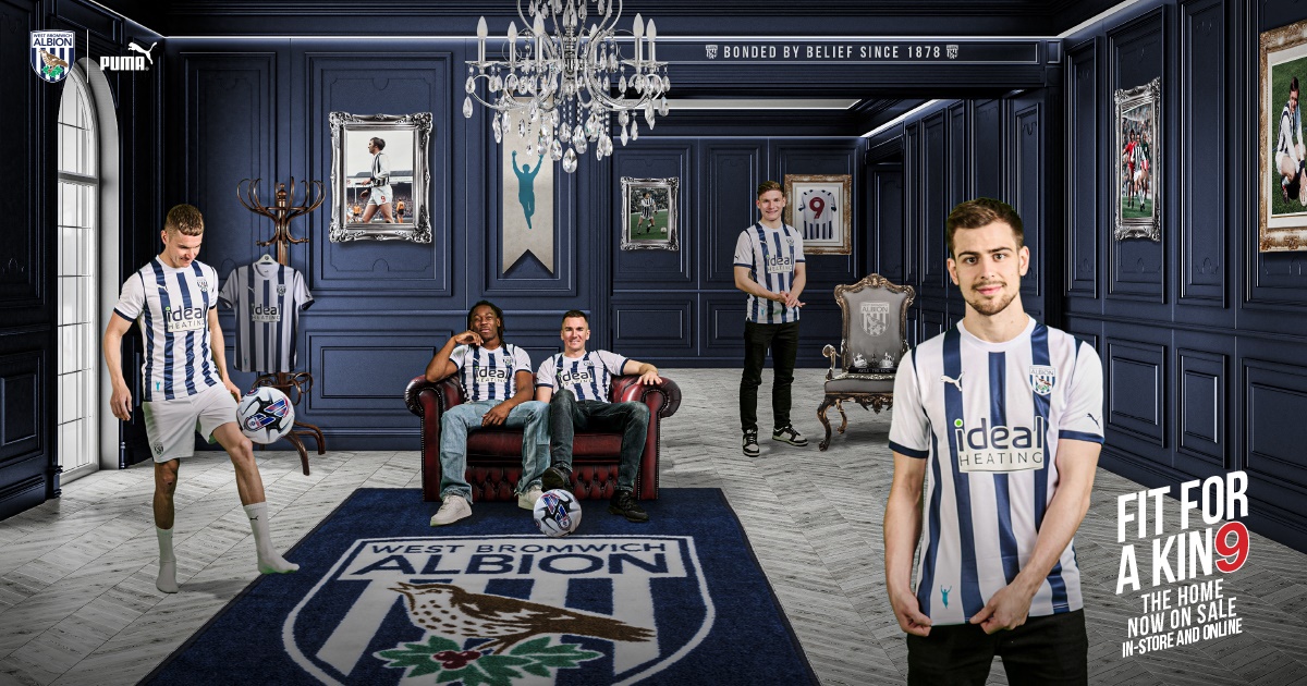 Albion's home kit 2023/24 graphic 