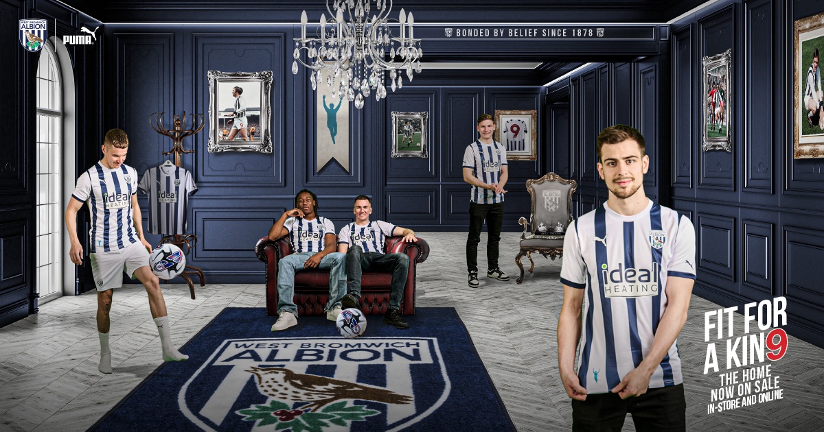 West Bromwich Albion 2023-24 Home Kit