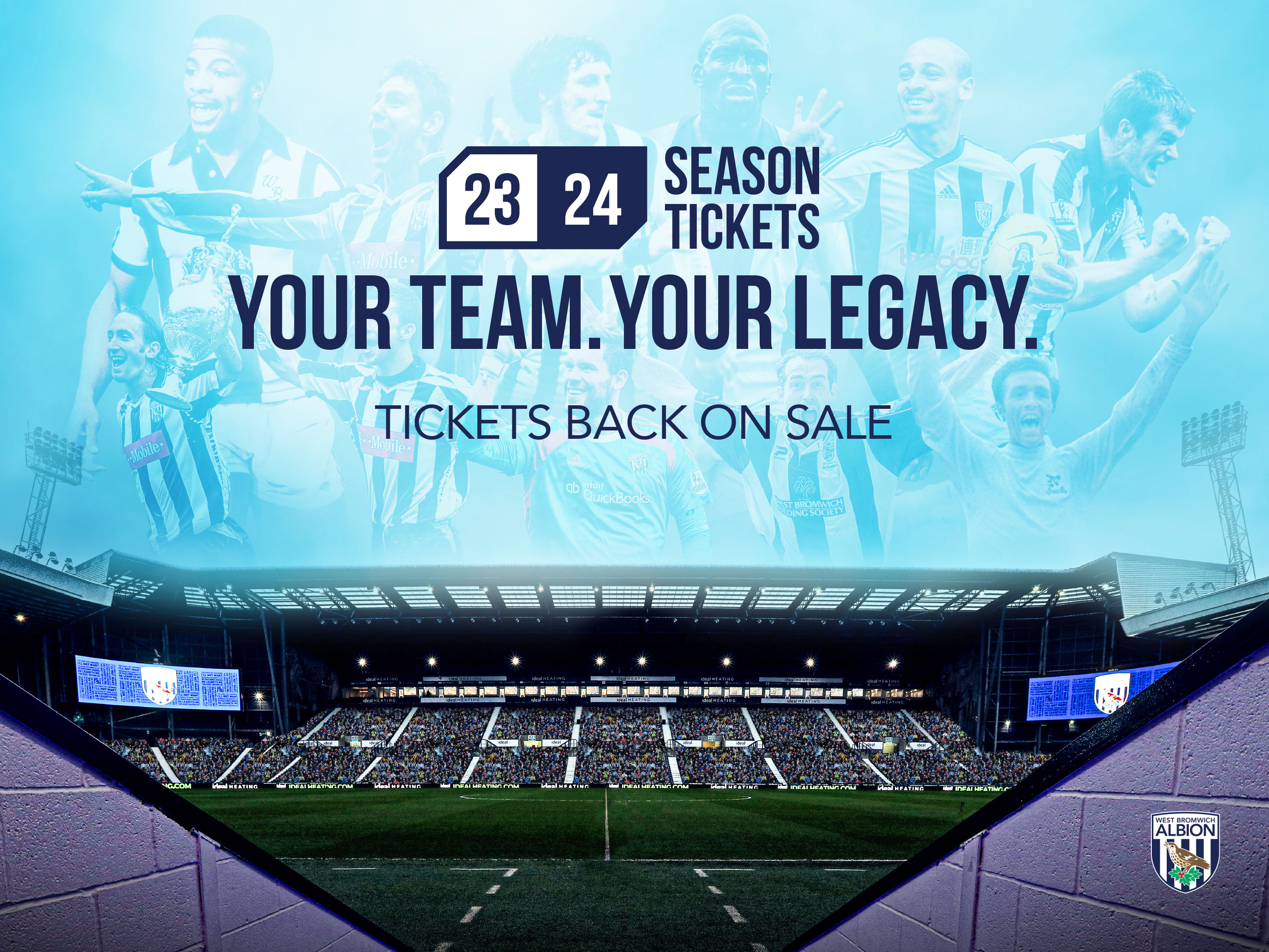 2023/24 season tickets back on sale