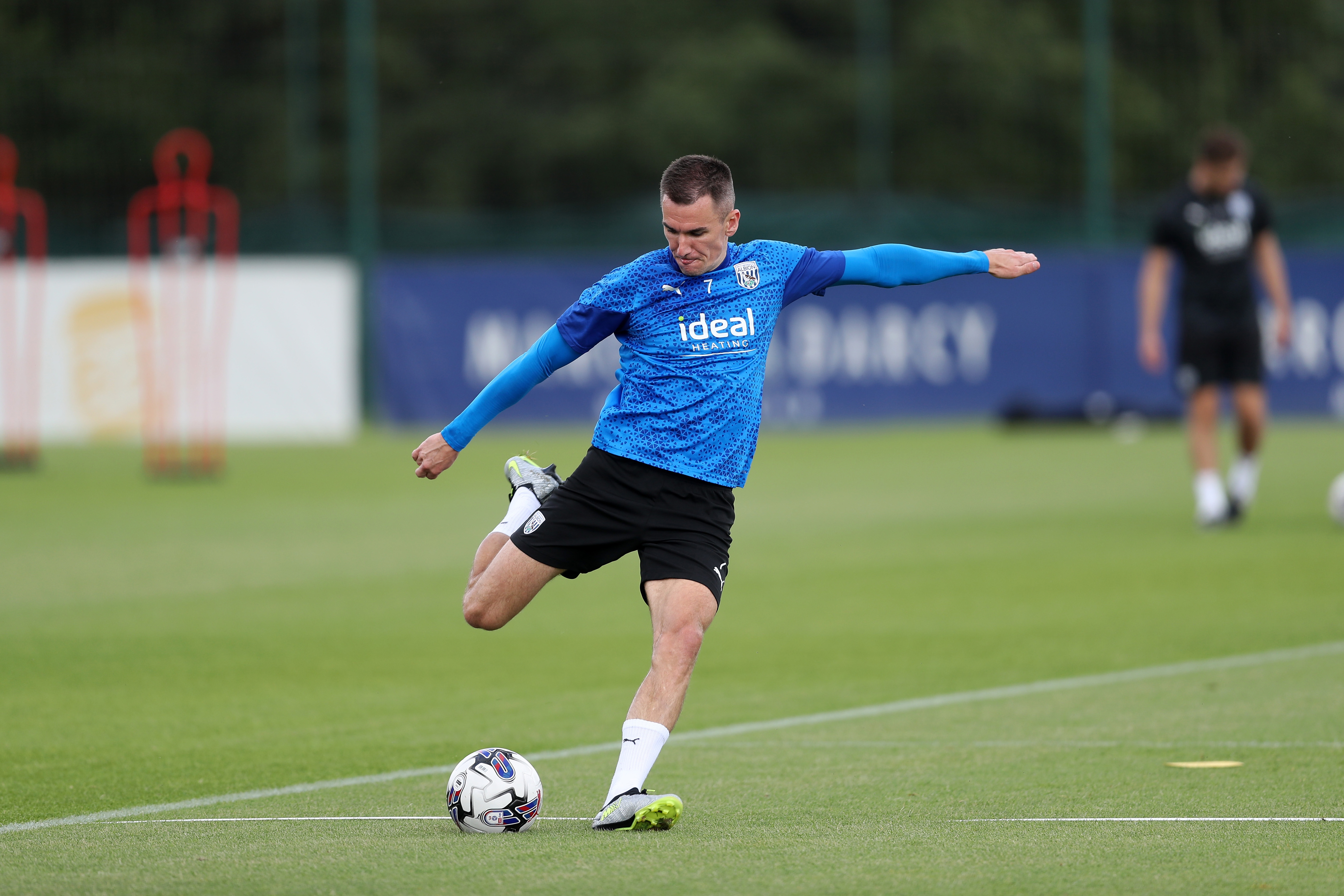 Jed Wallace in training 
