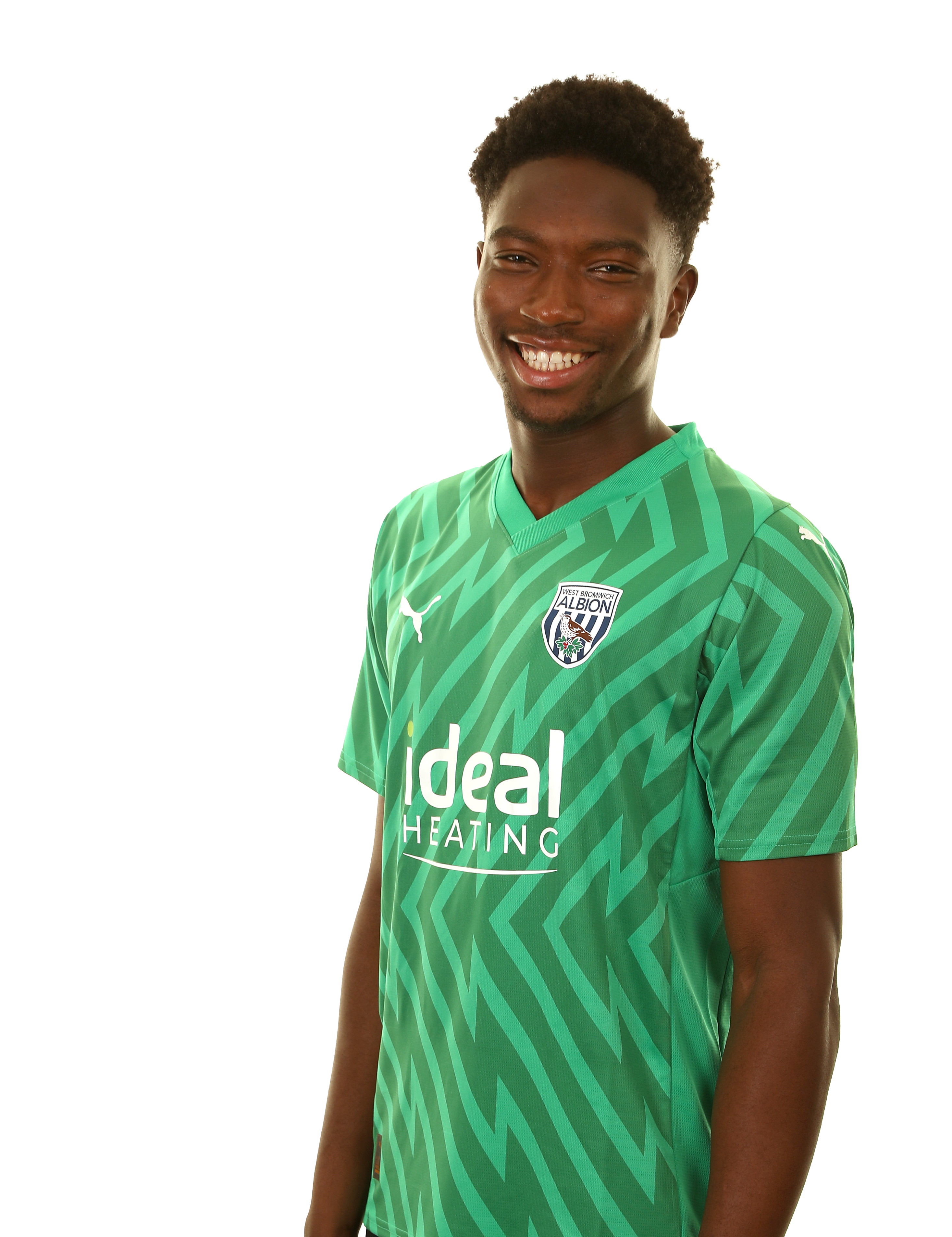 A photo headshot of Albion Under-18s player Ben Cisse ahead of the 2023/24 season