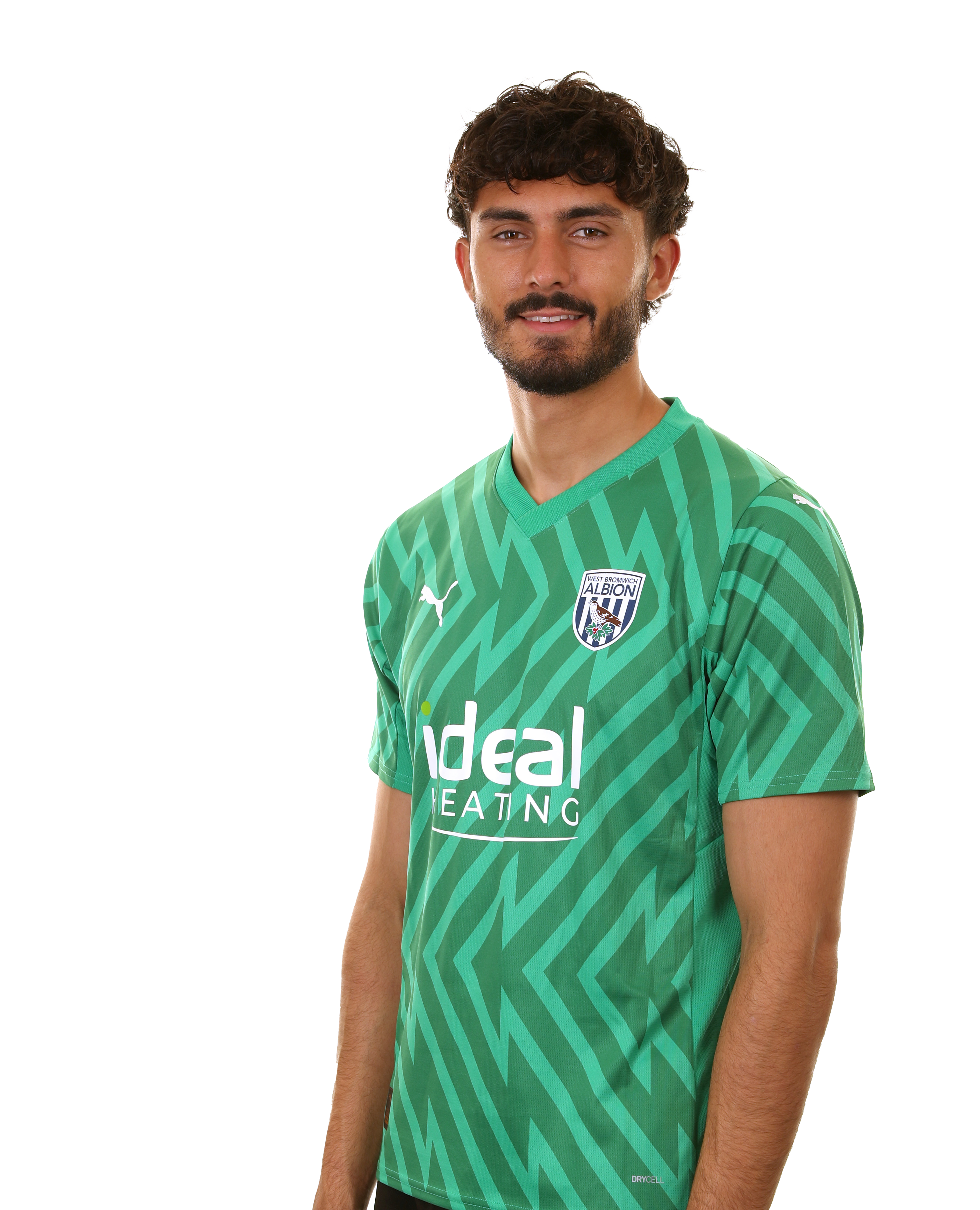 A photo headshot of Albion Under-21s player Brad Foster ahead of the 2023/24 season
