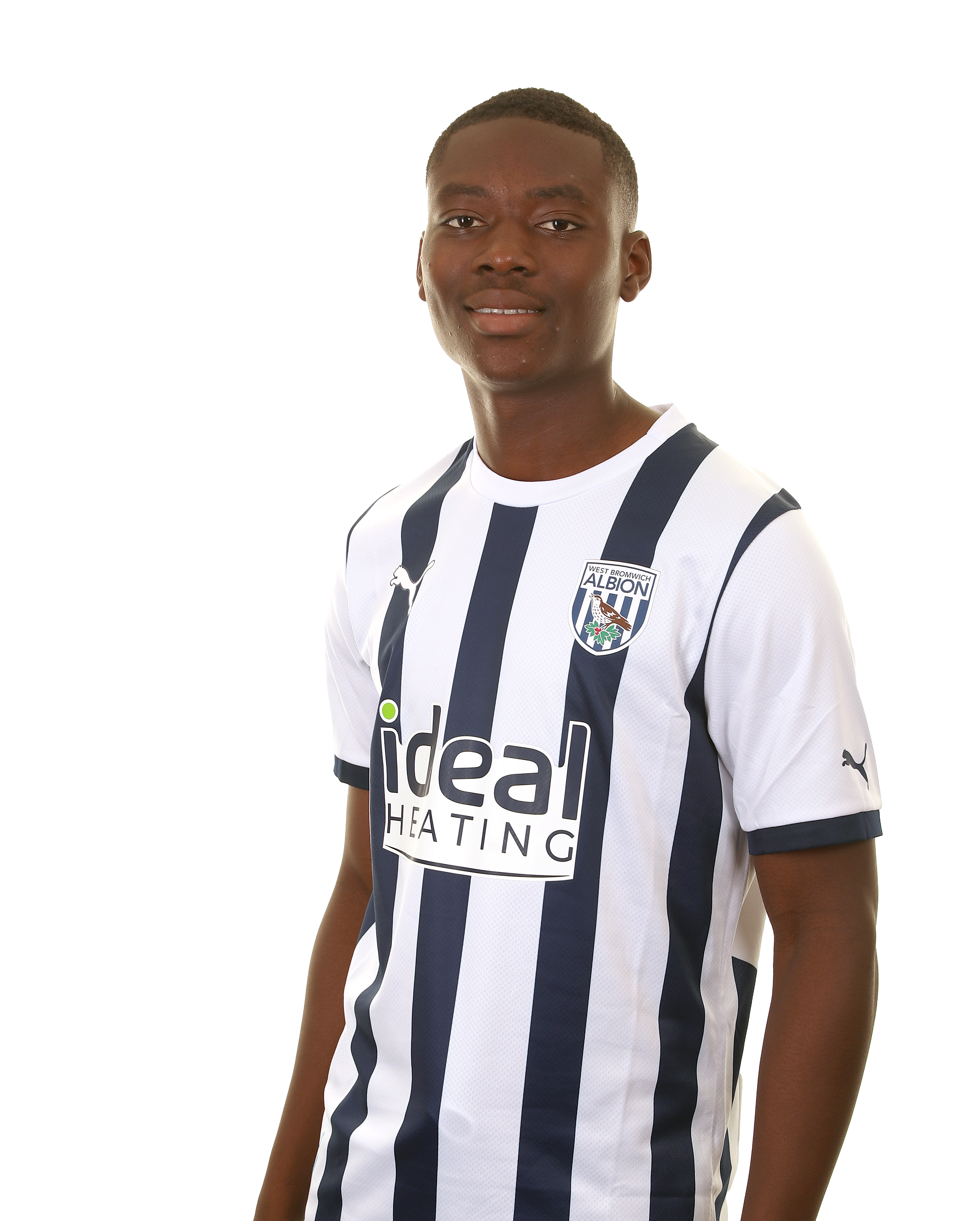 A photo headshot of Albion Under-18s player Cheick Kone ahead of the 2023/24 season