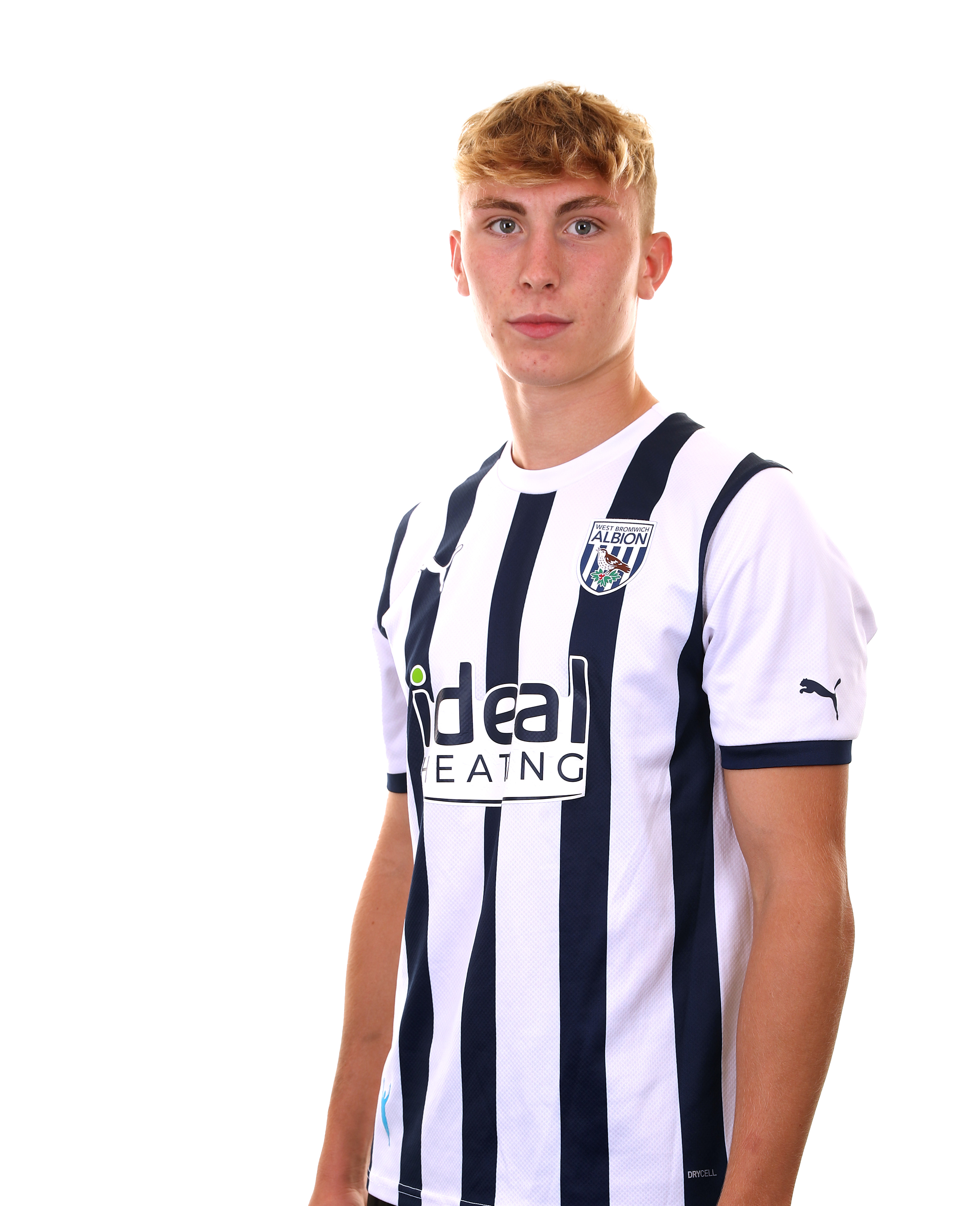 A photo headshot of Albion Under-18s player Jenson Sumnall ahead of the 2023/24 season