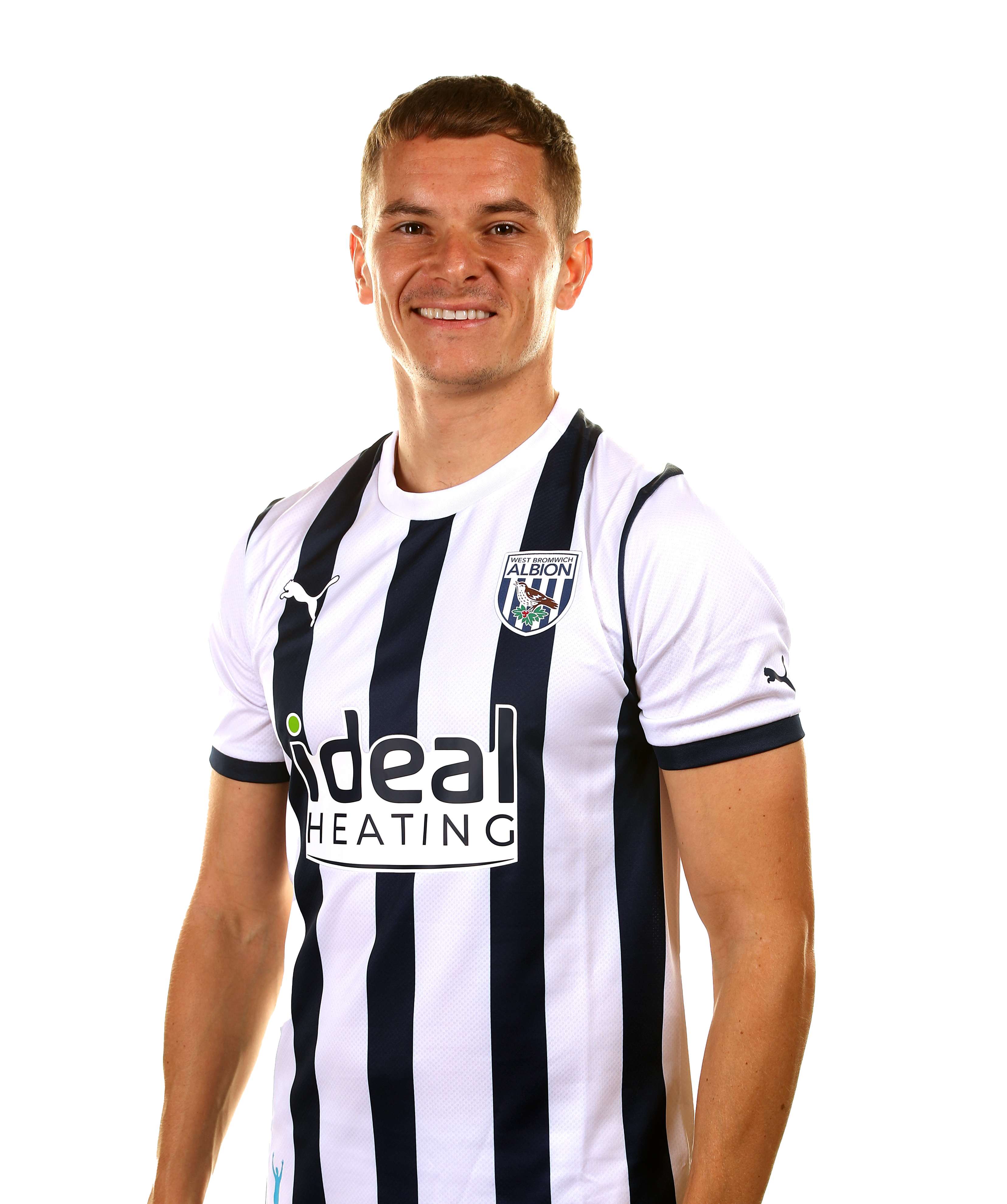 A photo of Albion defender Conor Townsend ahead of 2023/24 season