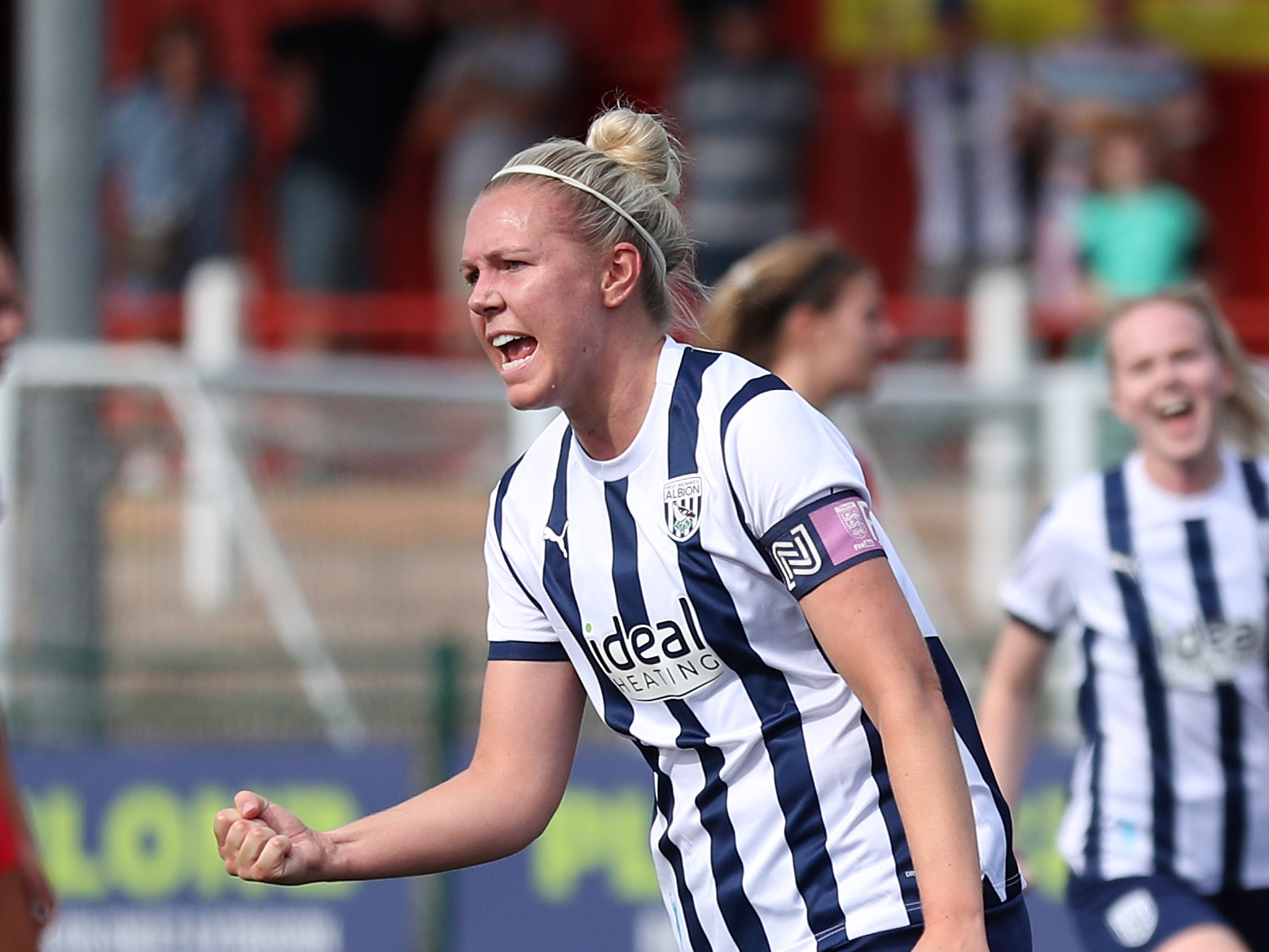 An image of Albion Women captain Hannah George