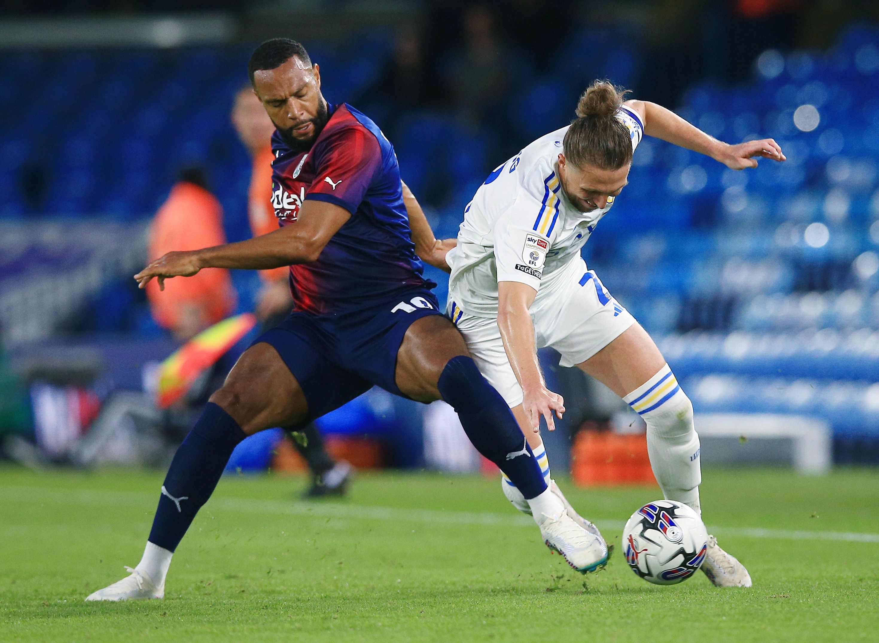 Matty Phillips in action against Leeds
