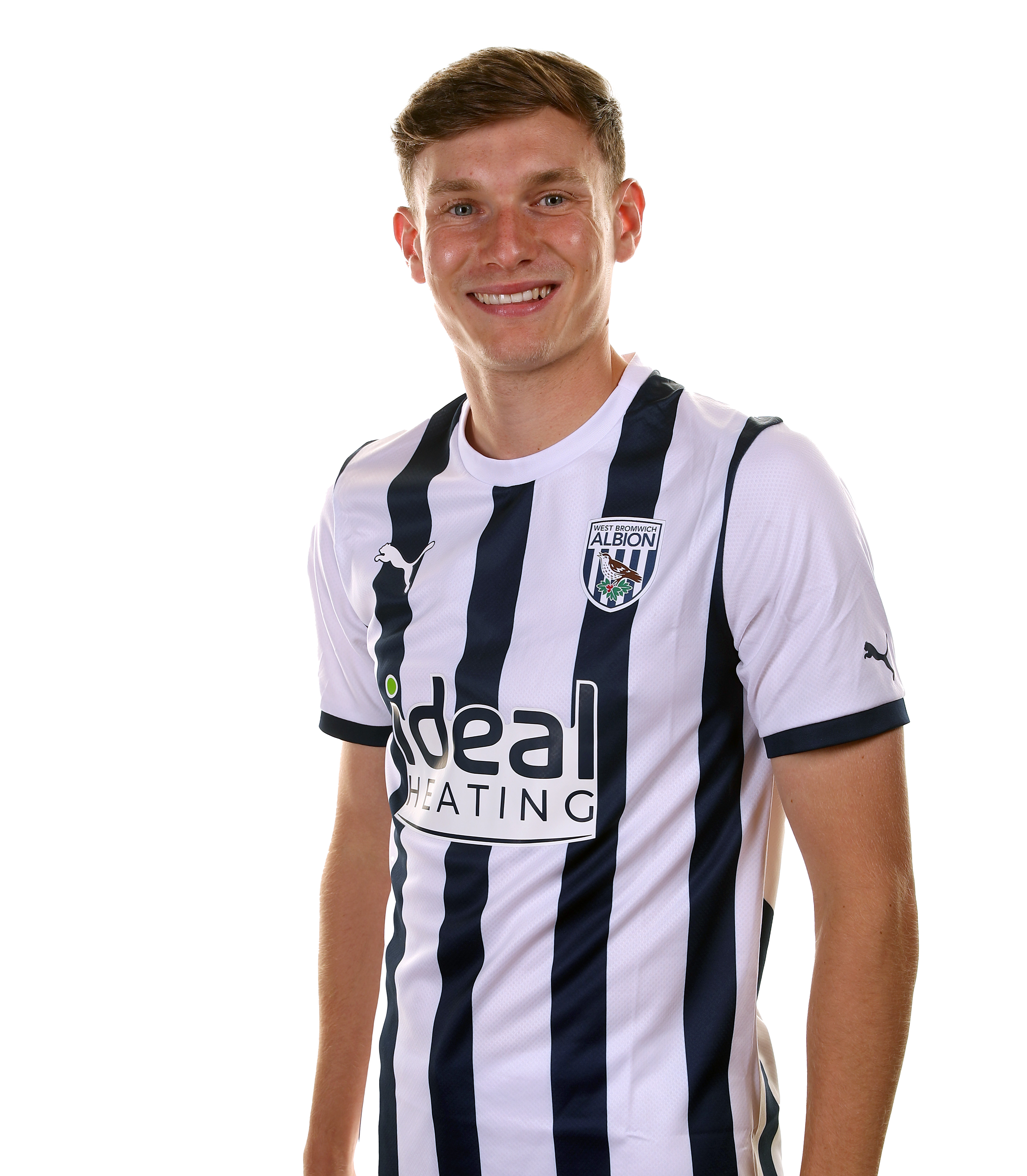 West Bromwich Albion 2023-24 Puma Home Kit - Football Shirt