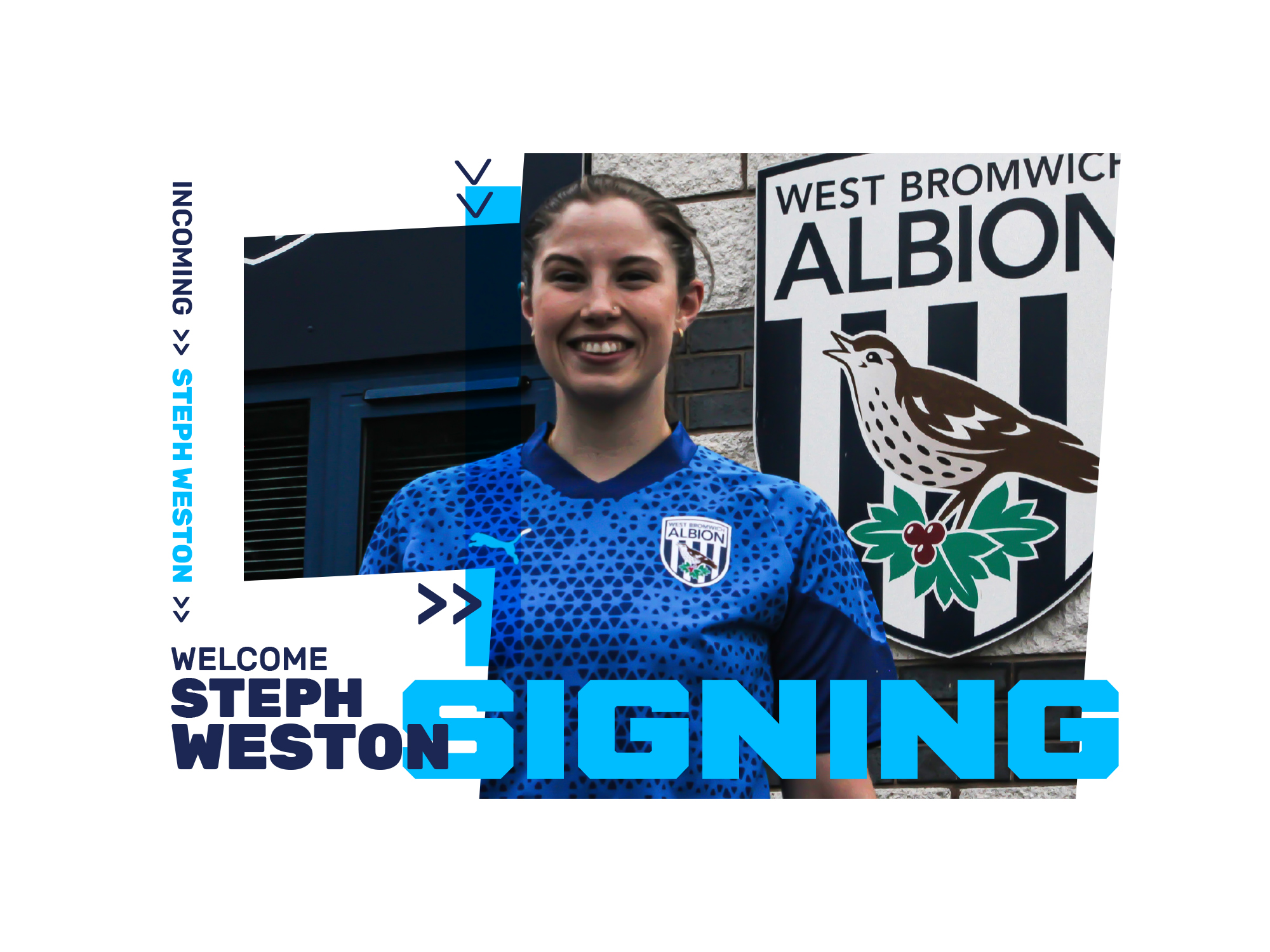 Albion sign Steph Weston