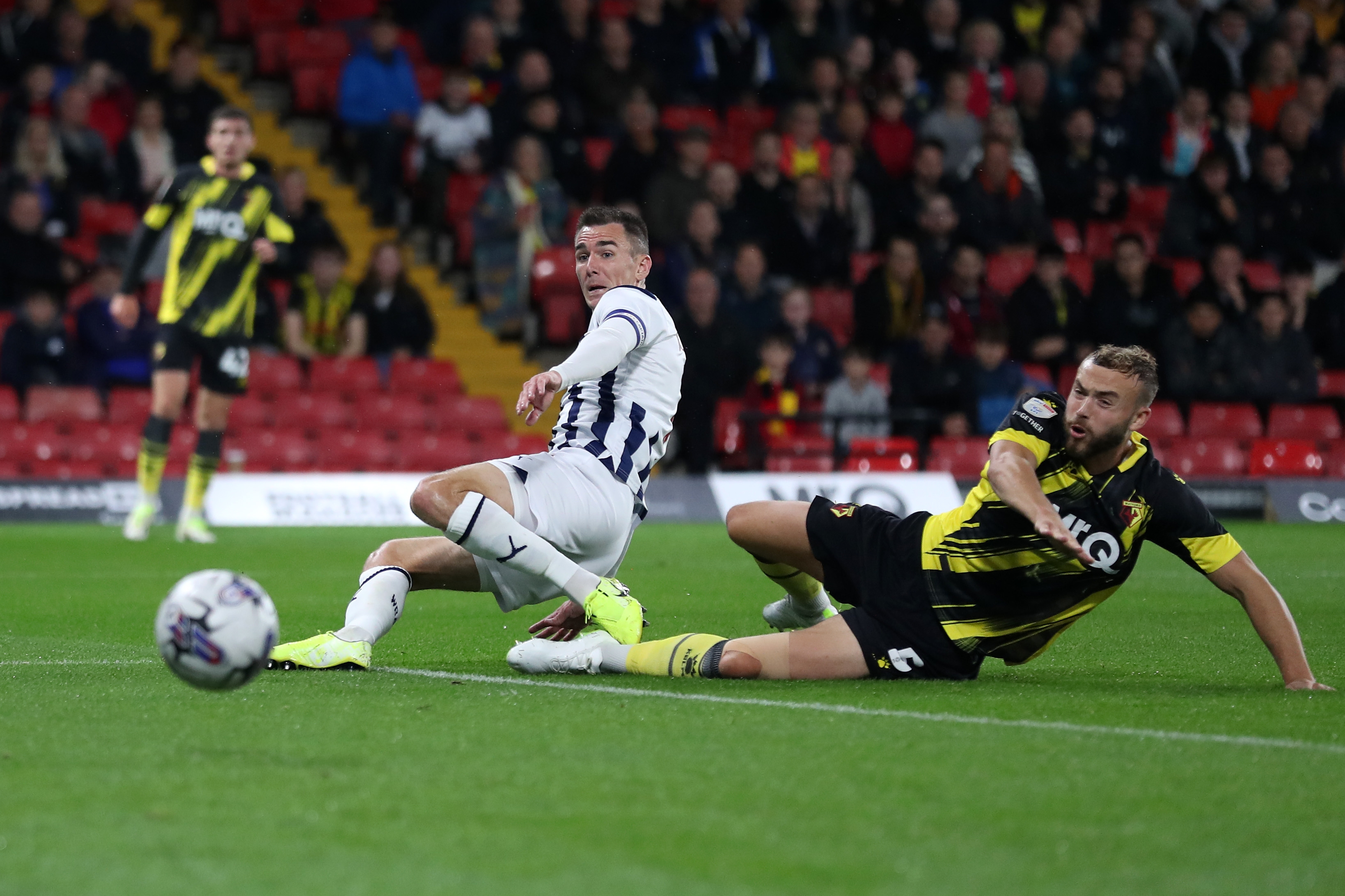 Albion in action against Watford.