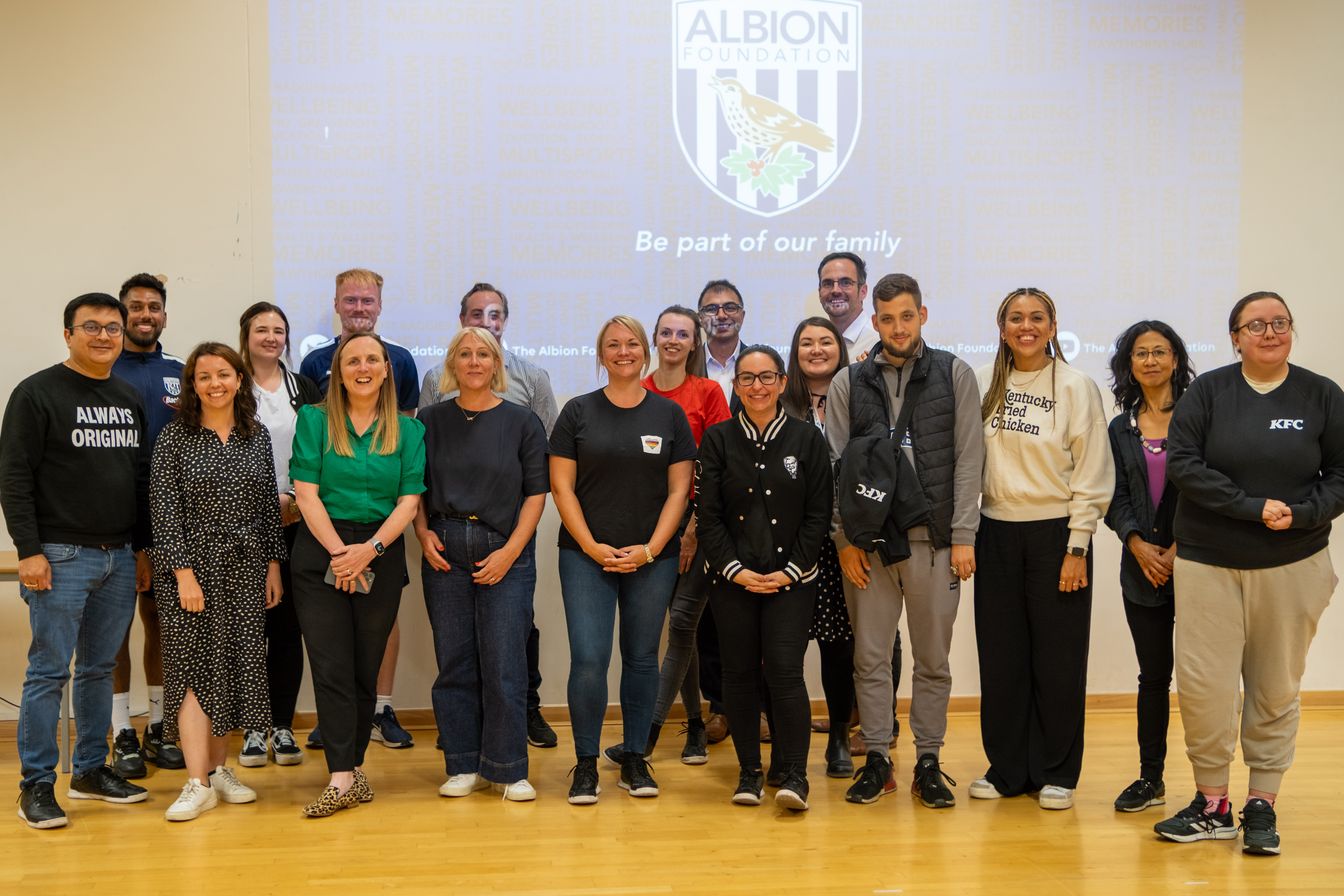Hatch and KFC Partners visit The Albion Foundation