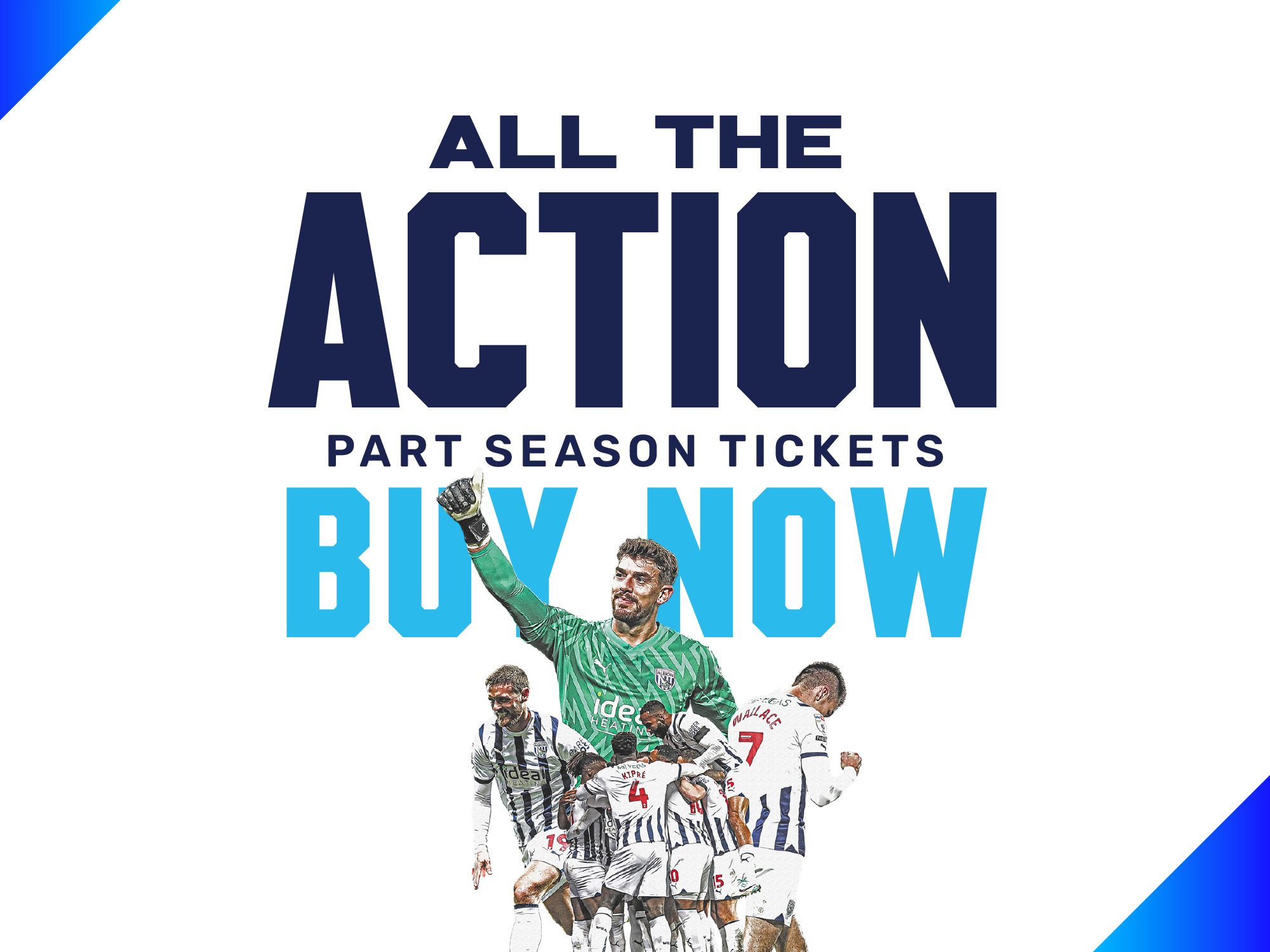 A graphic announcing Part Season Tickets.