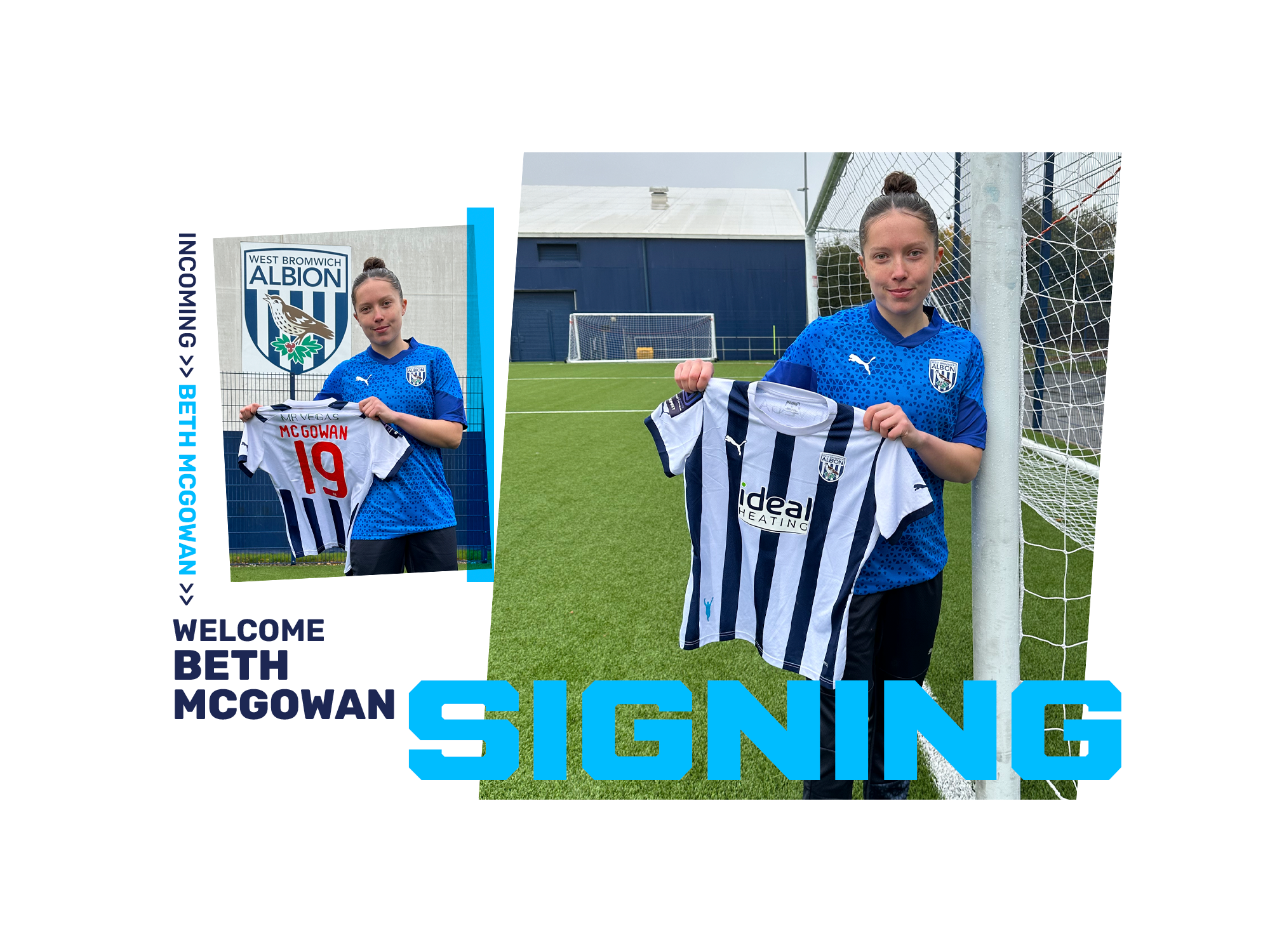 Albion Women sign Beth McGowan.