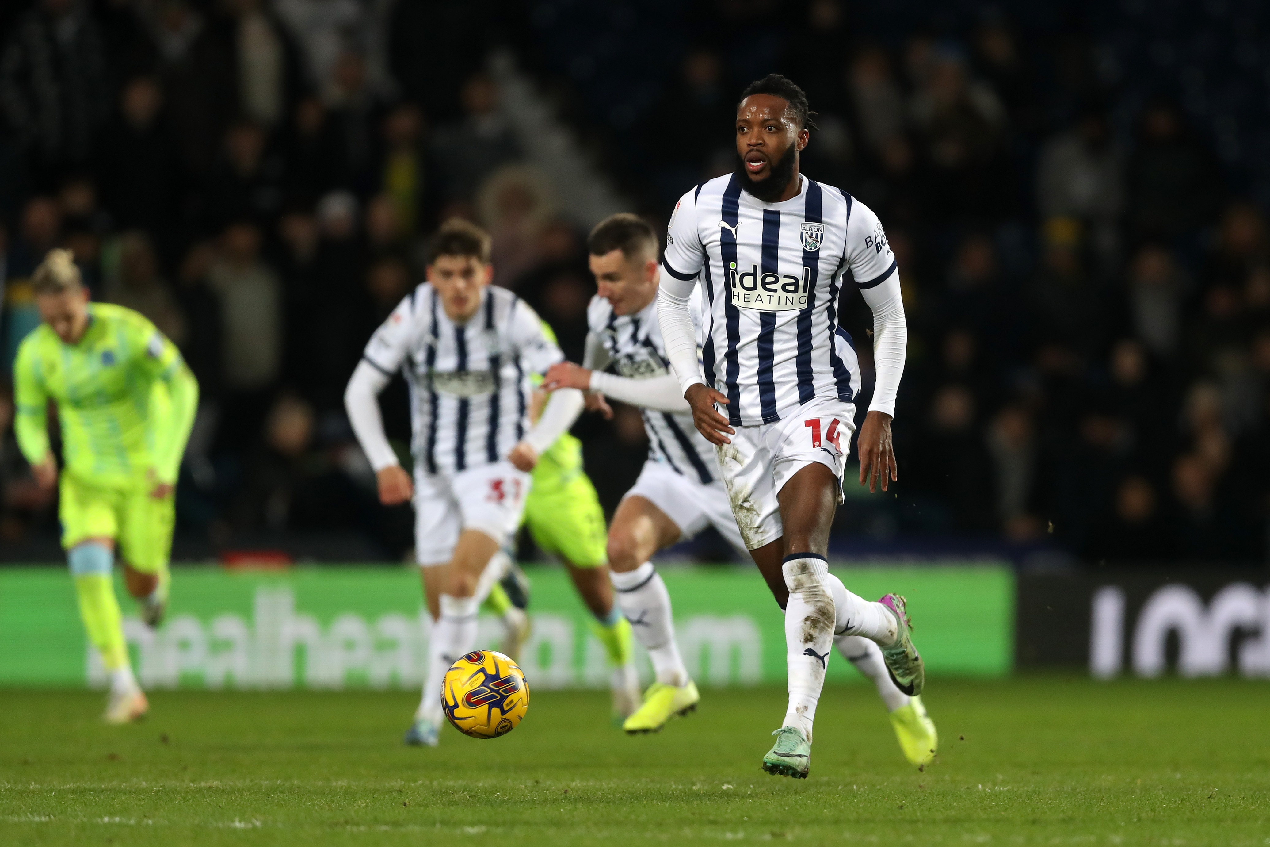 Nathaniel Chalobah on the ball against Blackburn