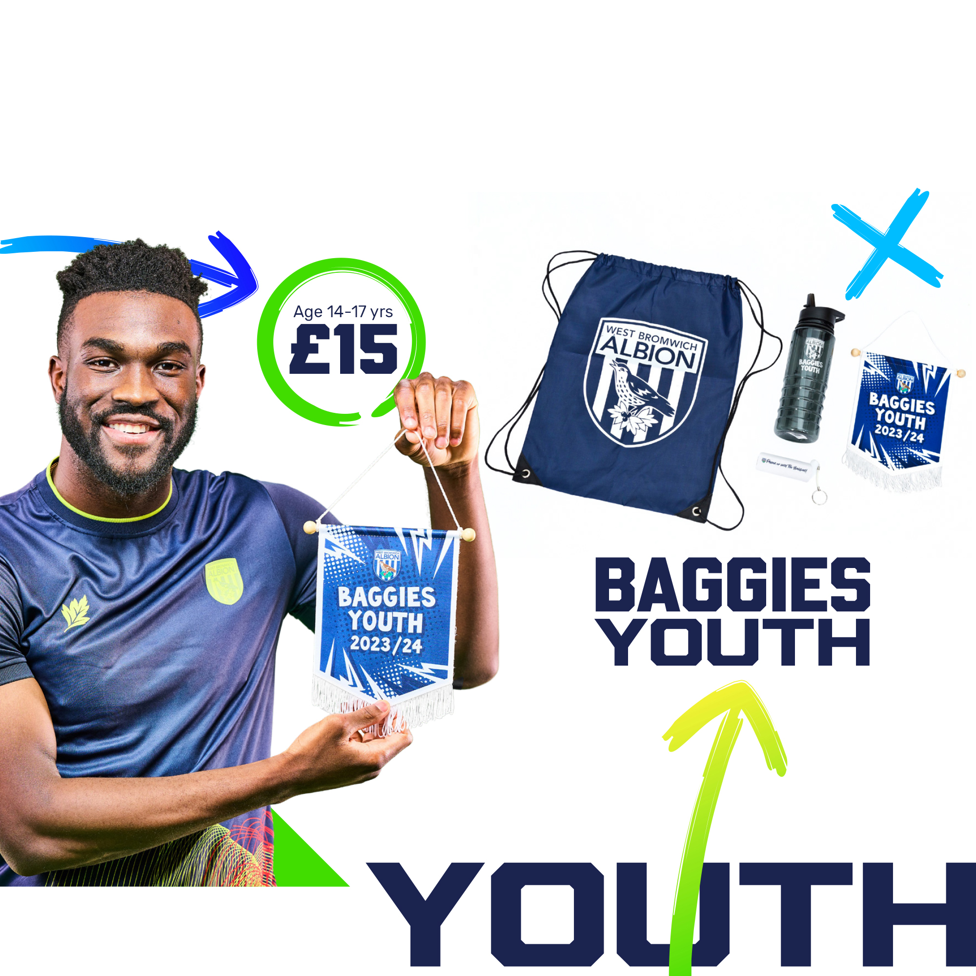 baggies youth new
