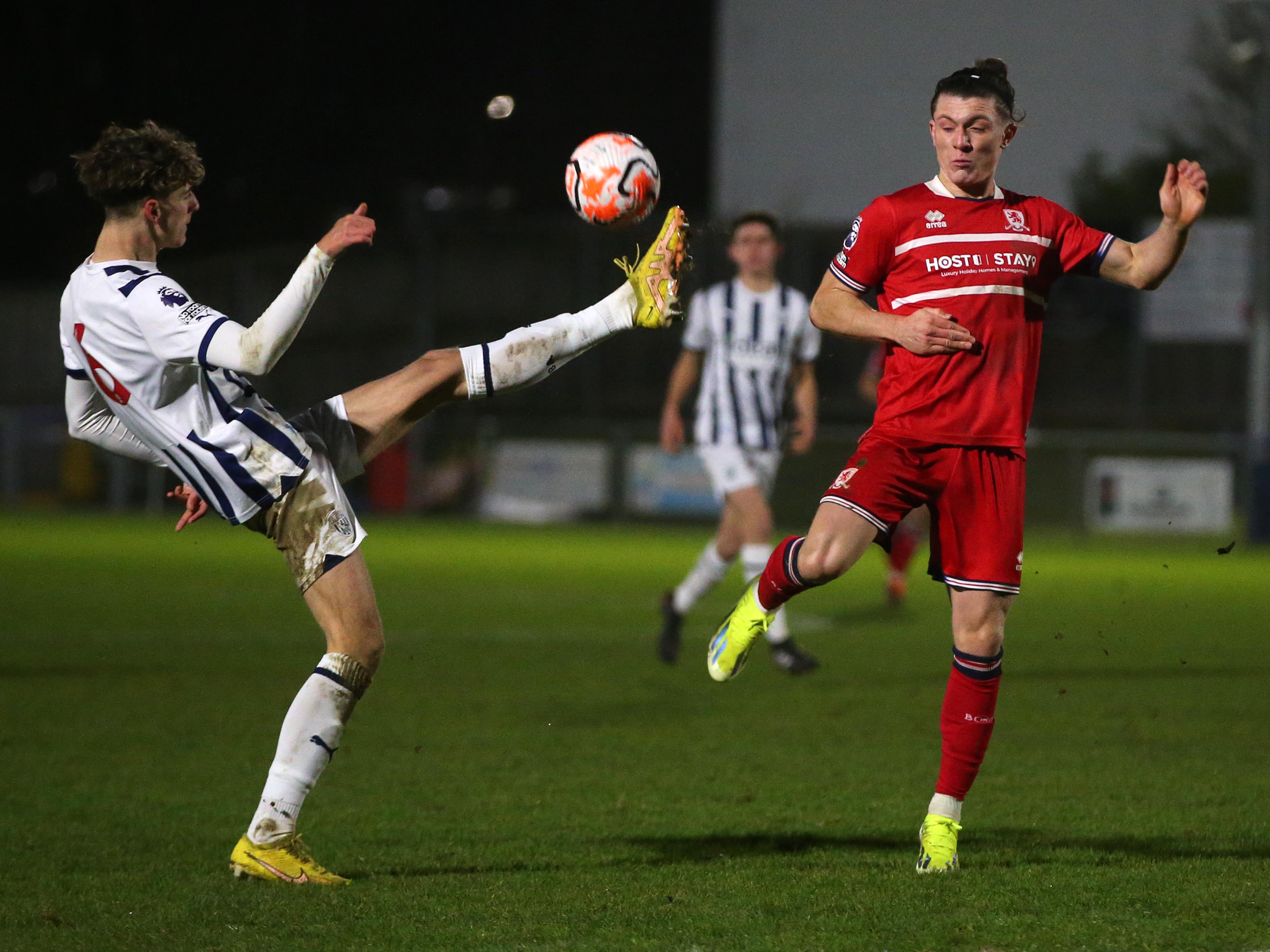 A photo of Josh Shaw in action for Albion's PL2 side