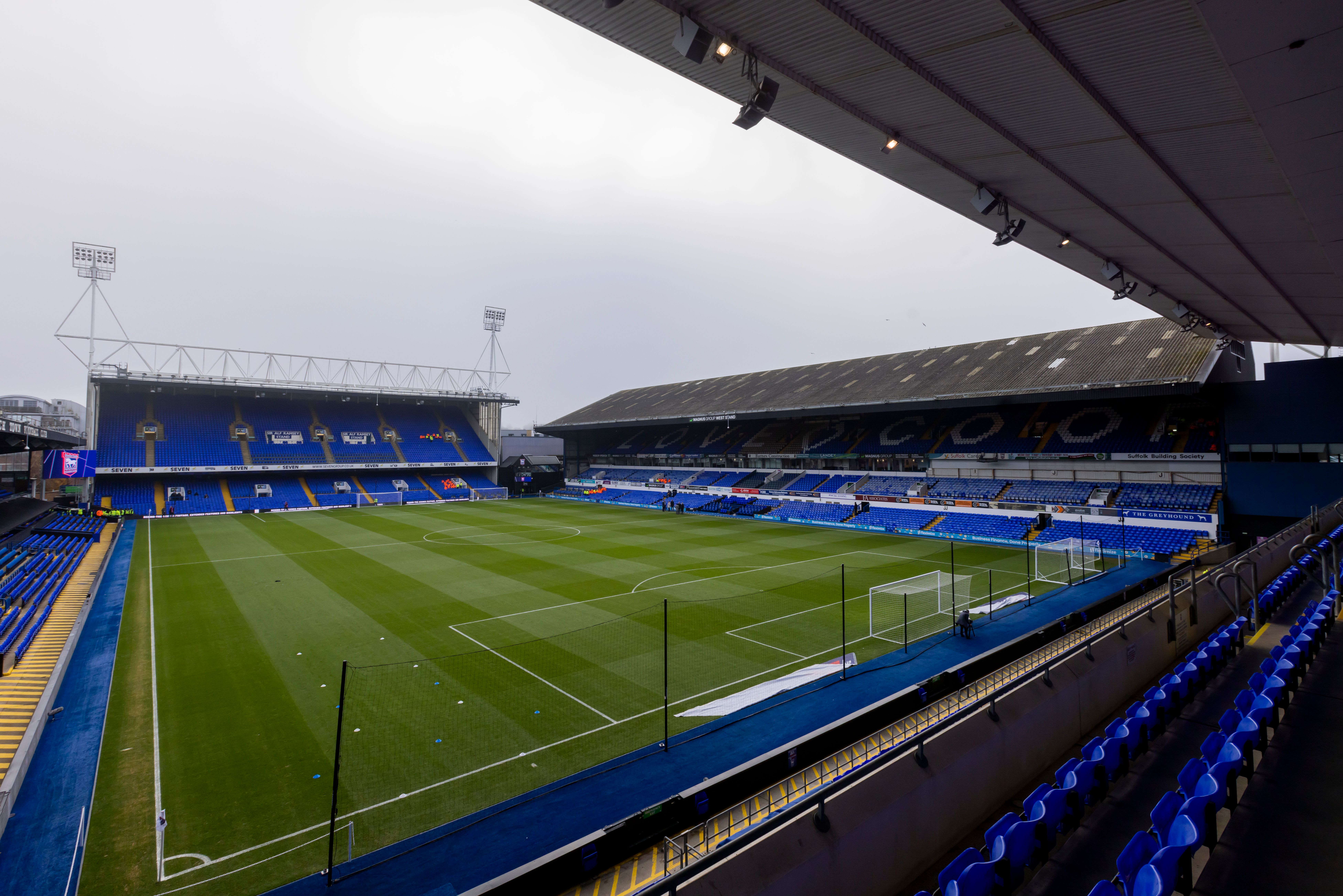 A general view of Ipswich Town's Portman Road