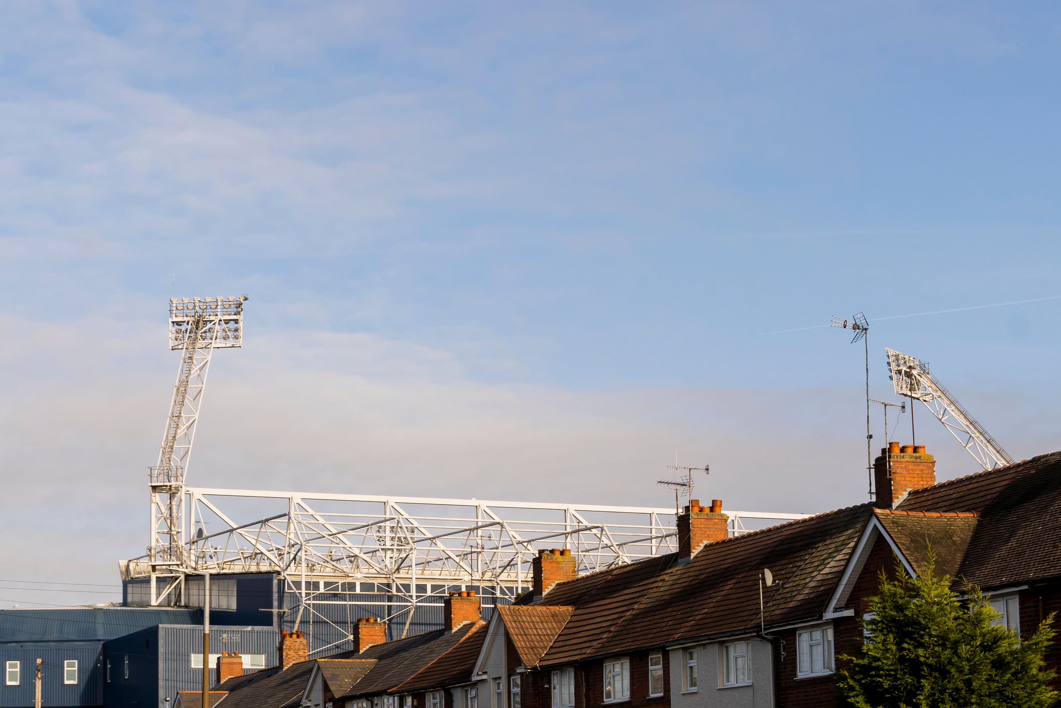 A general view of the back of the Smethwick End at The Hawthorns
