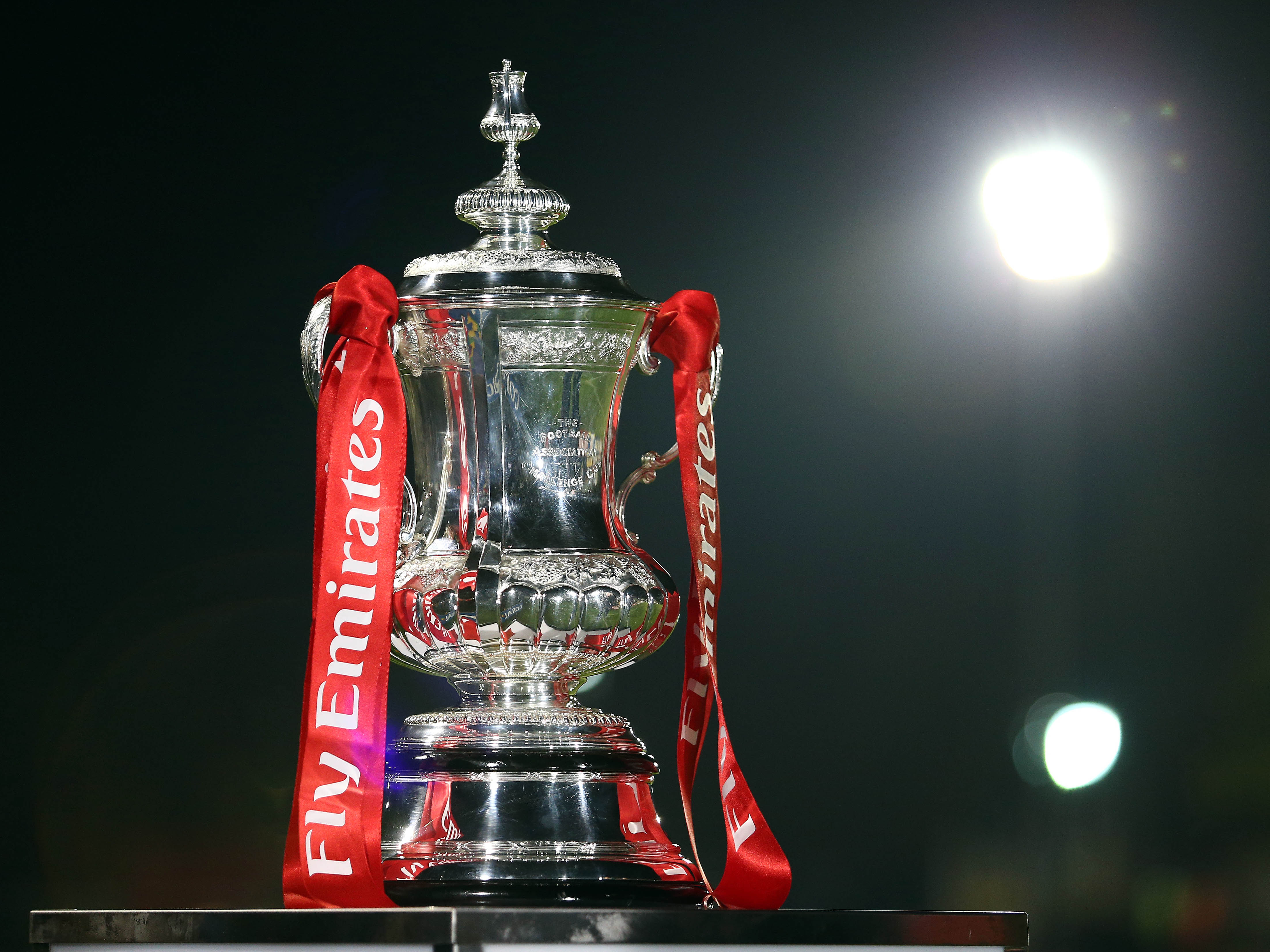 An image of the FA cup trophy