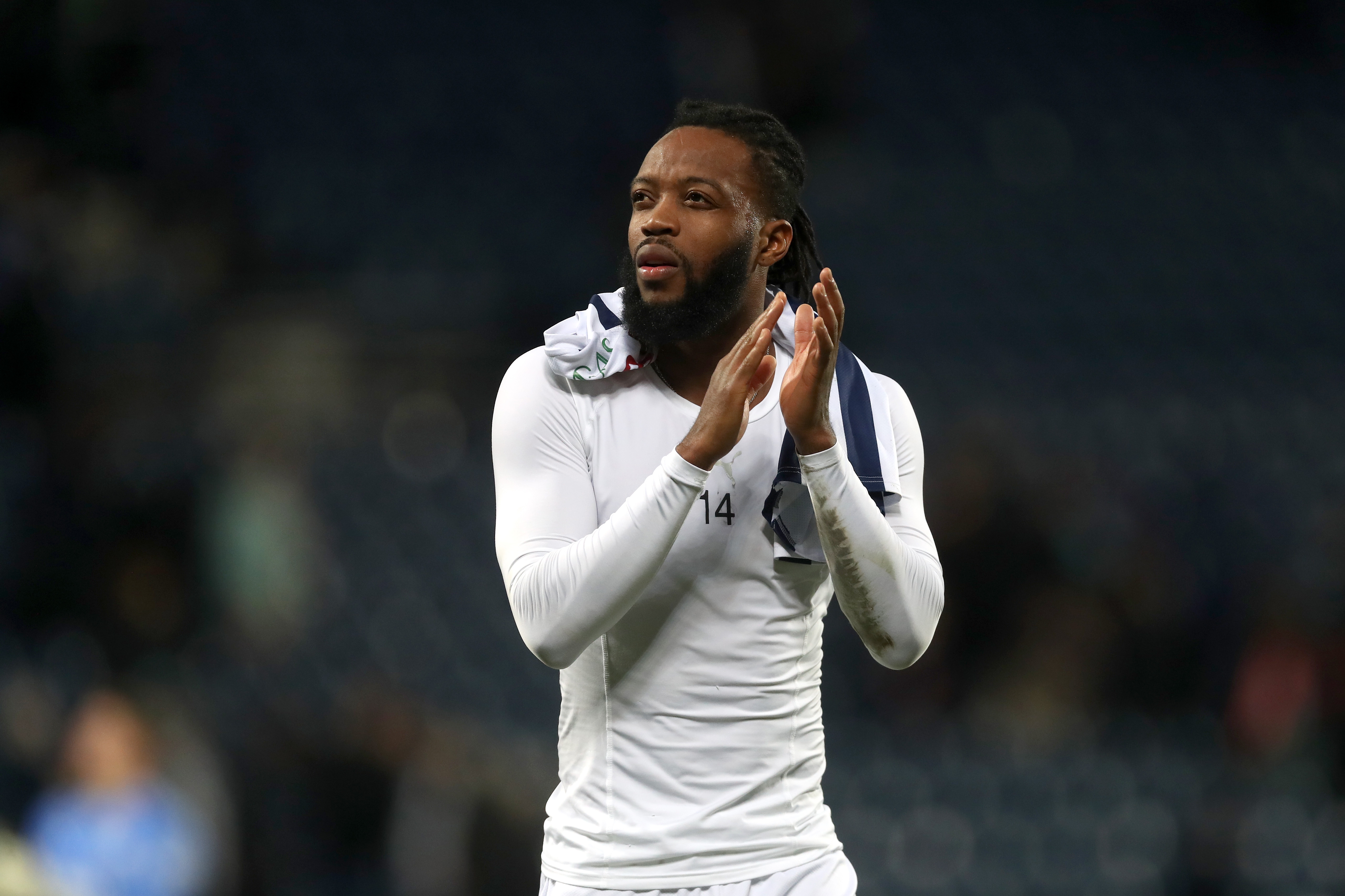 Nathaniel Chalobah applauds Albion fans after beating Cardiff 