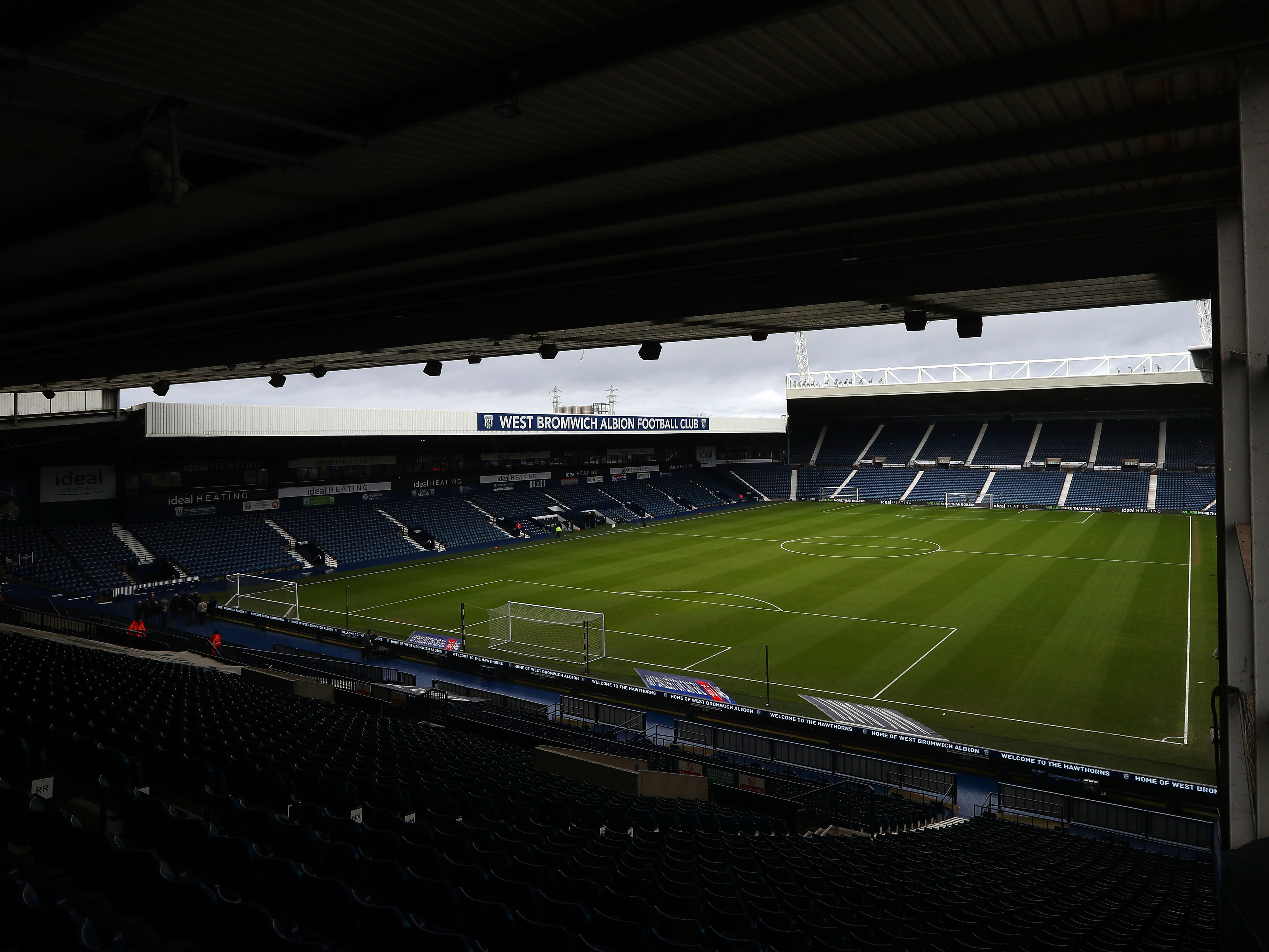 An image of The Hawthorns from the Smethwick