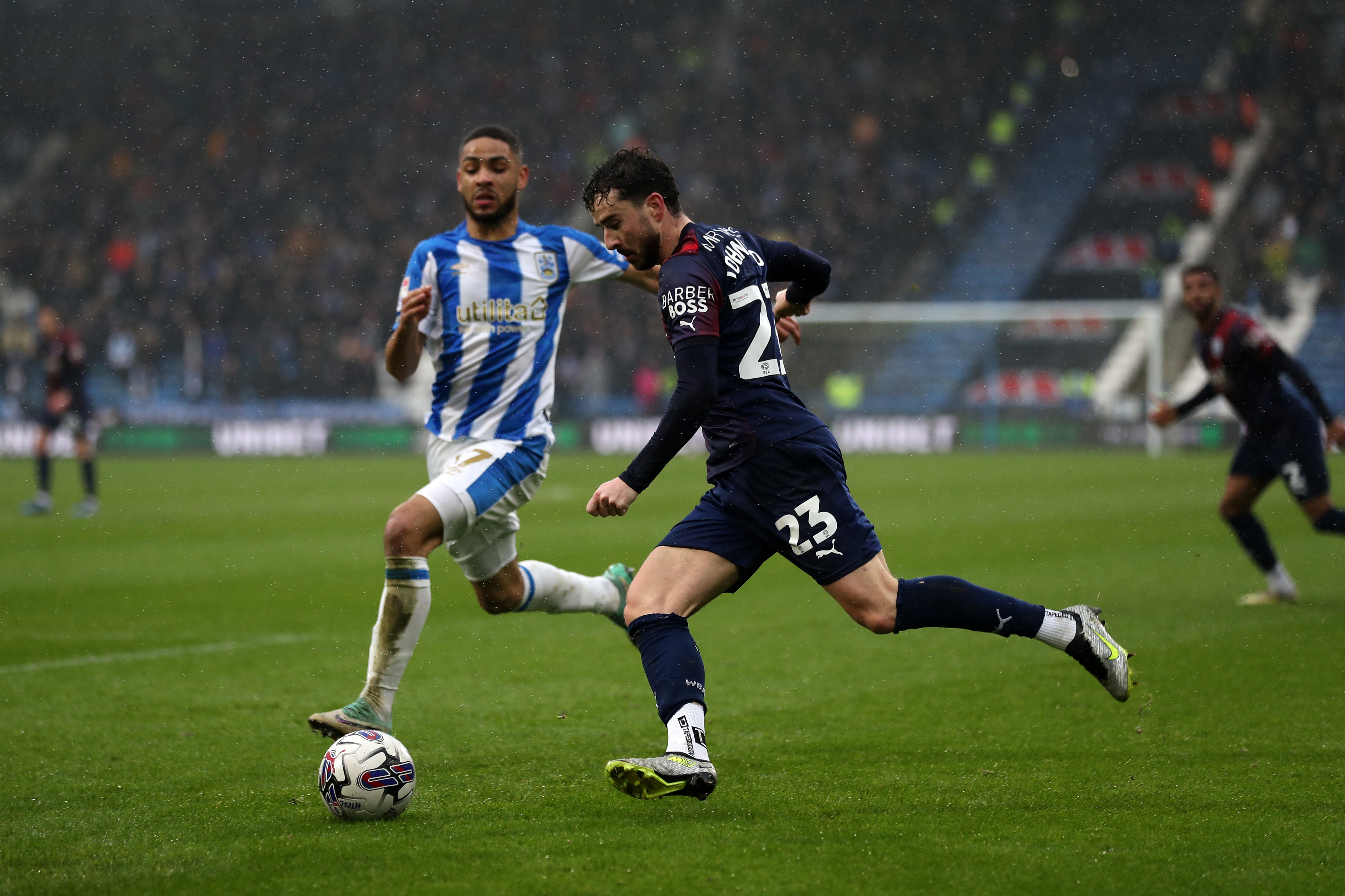 Albion in action against Huddersfield Town.