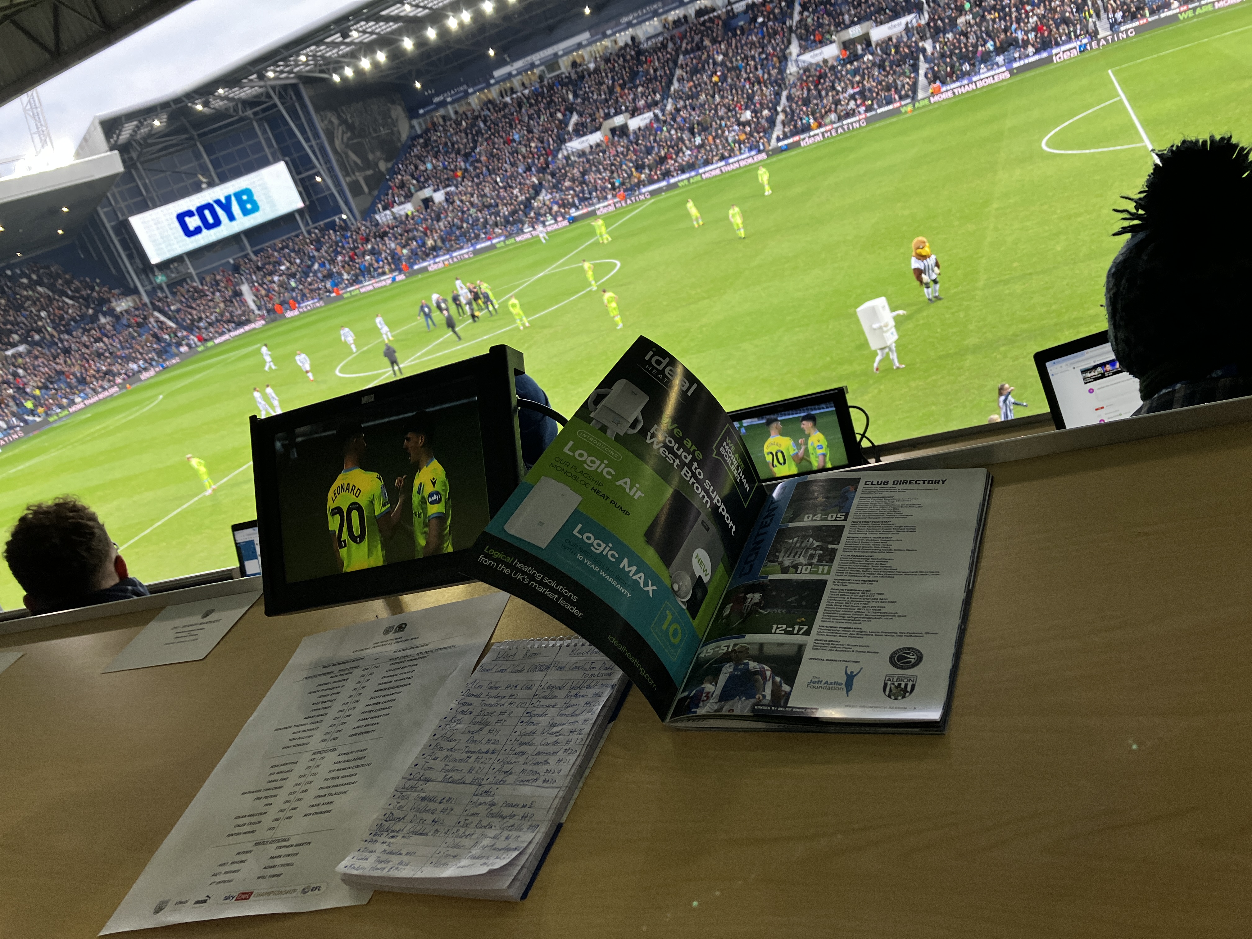 Match report and notes from a Supporter to Reporter pupil