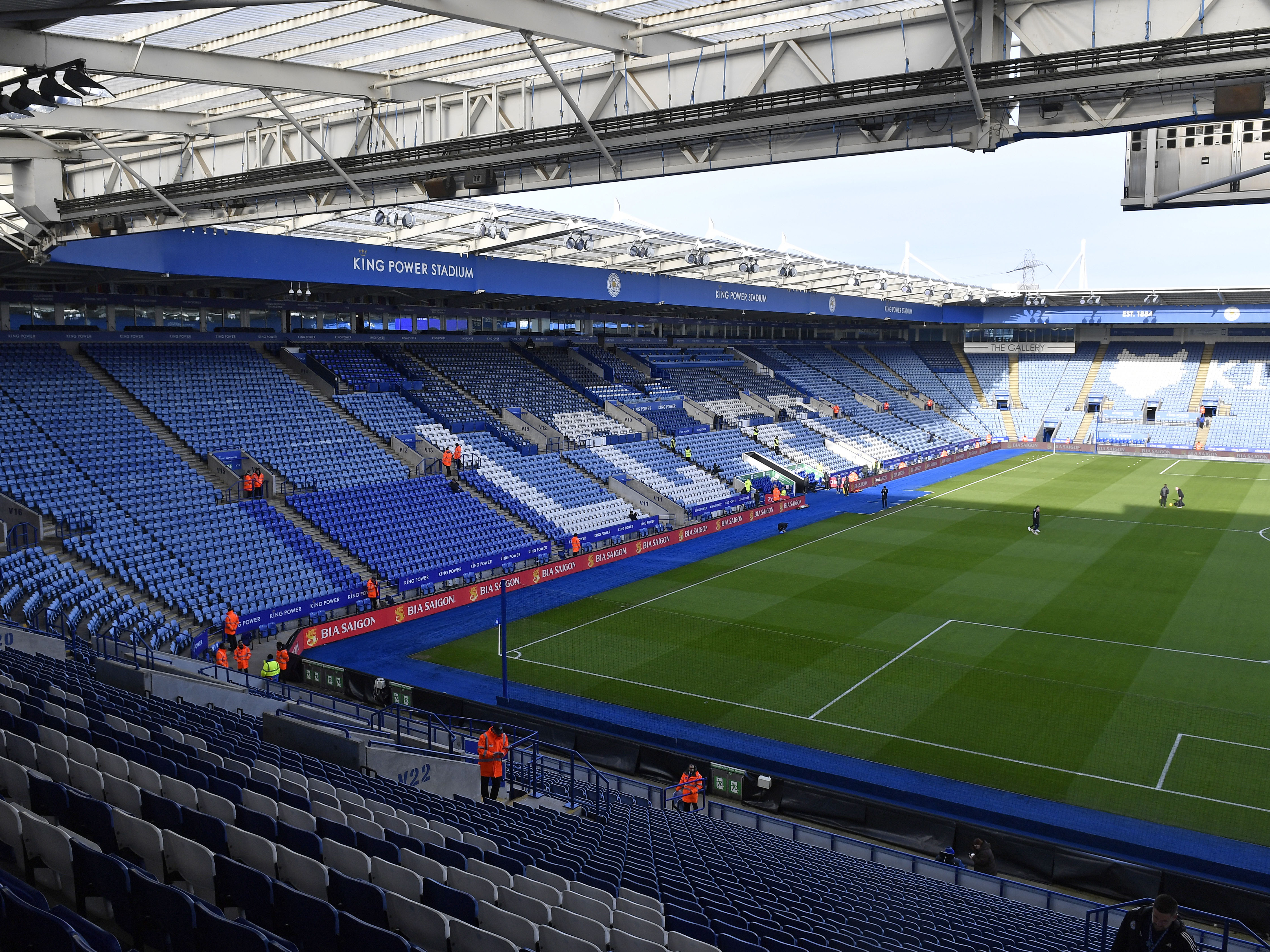 A general view of King Power Stadium home of Leicester City