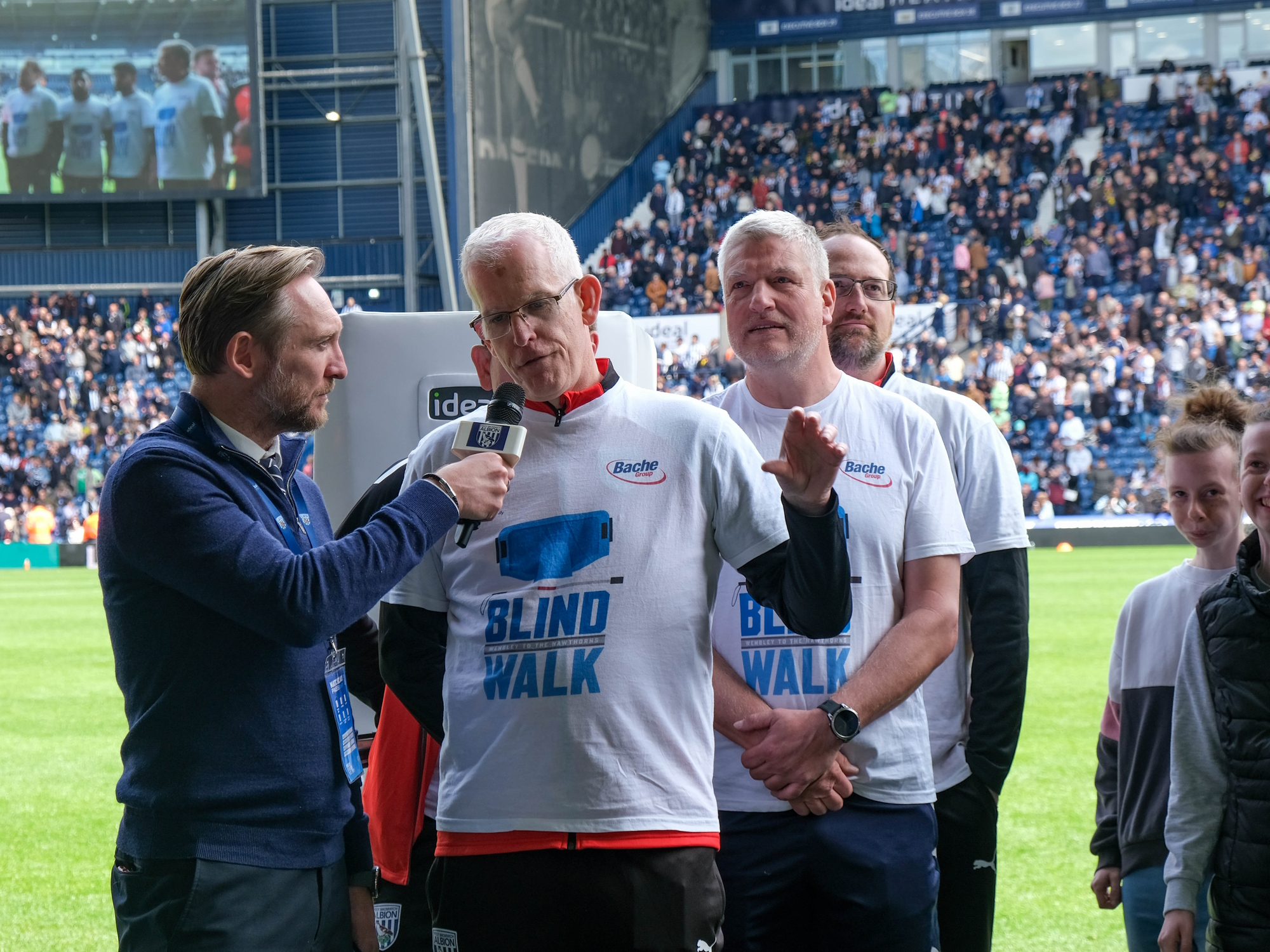 Blind Walk finishes at The Hawthorns