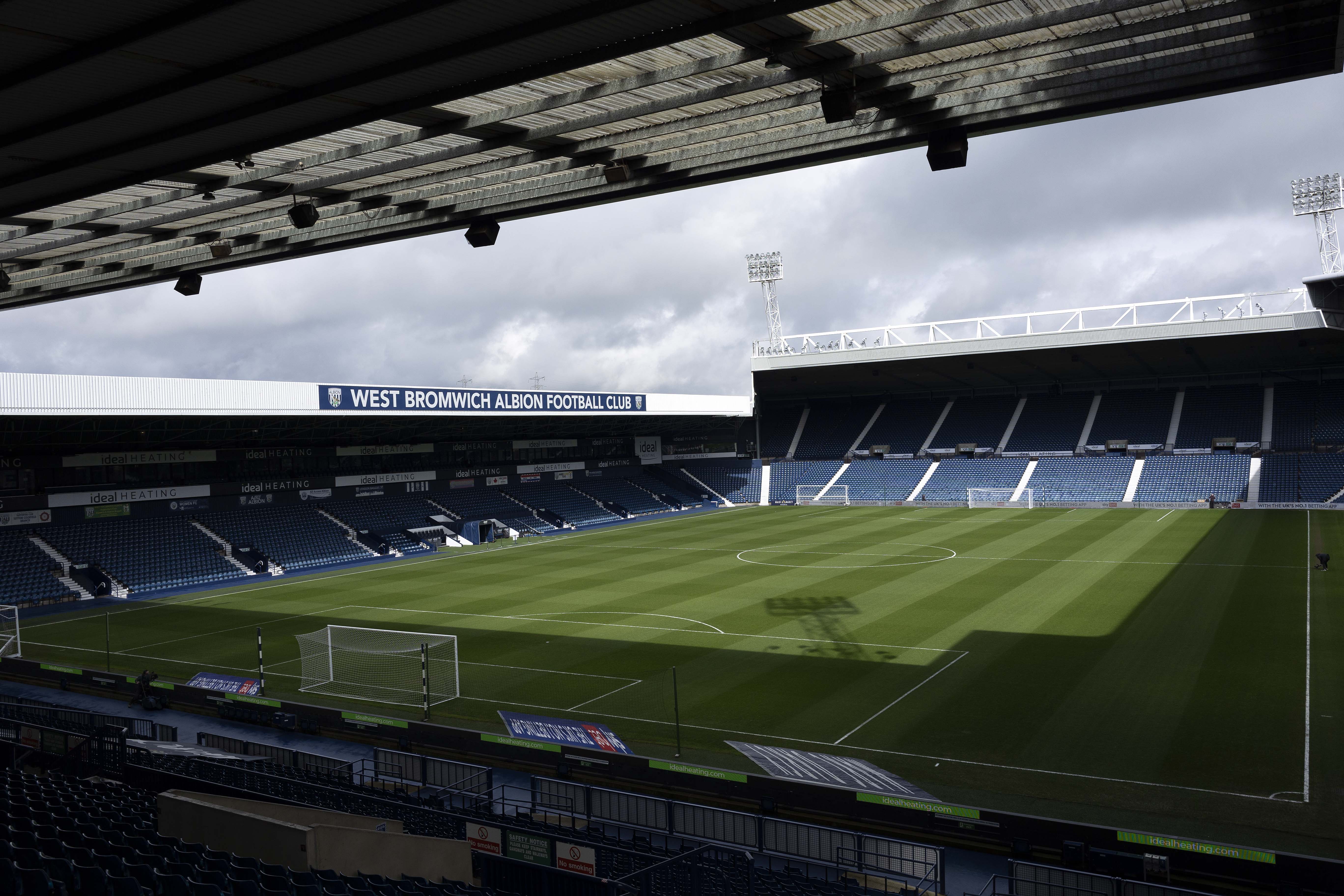 A general view of The Hawthorns