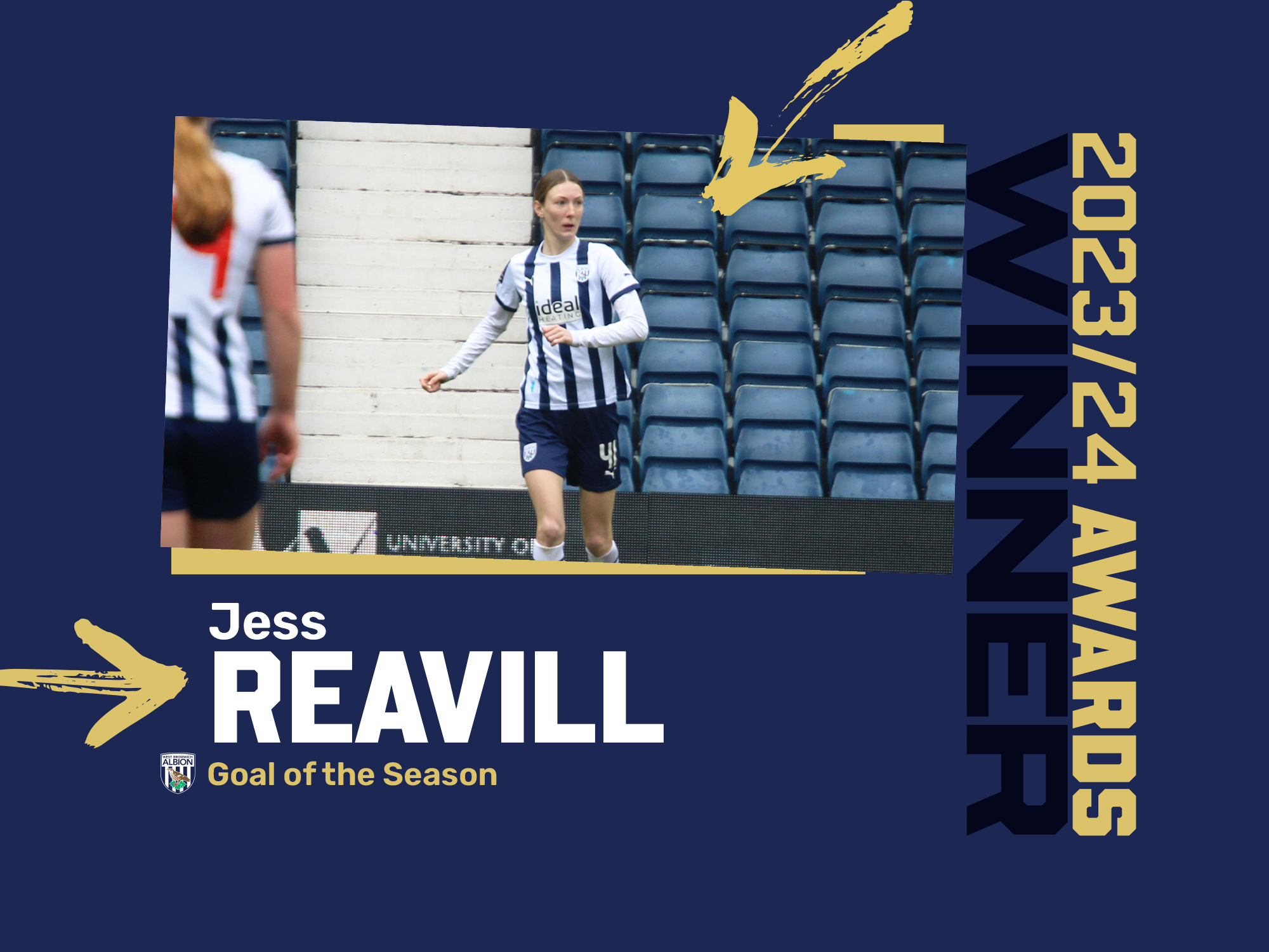 Jess Reavill's Goal of the Season graphic 