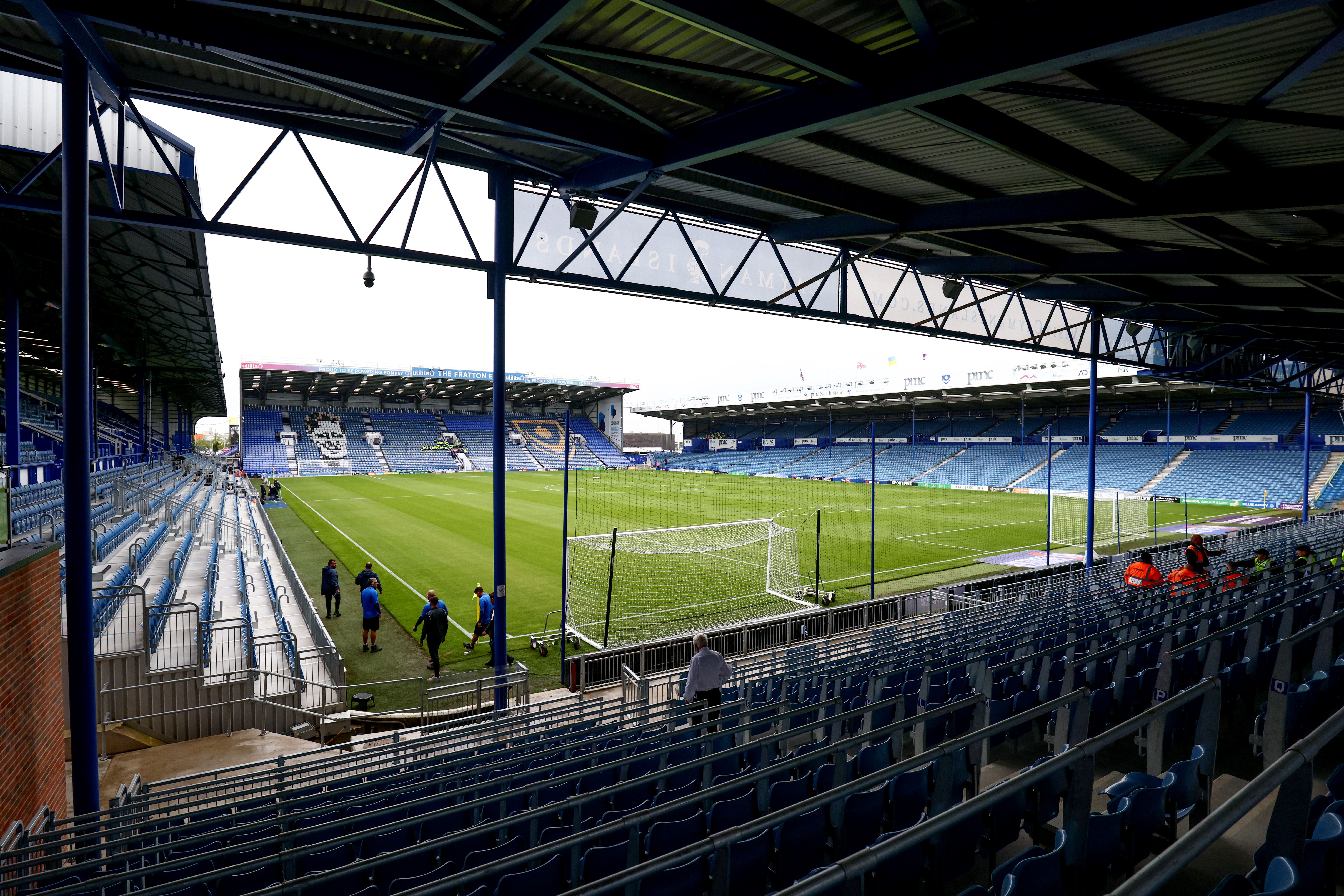 A general view of Portsmouth FC's Fratton Park