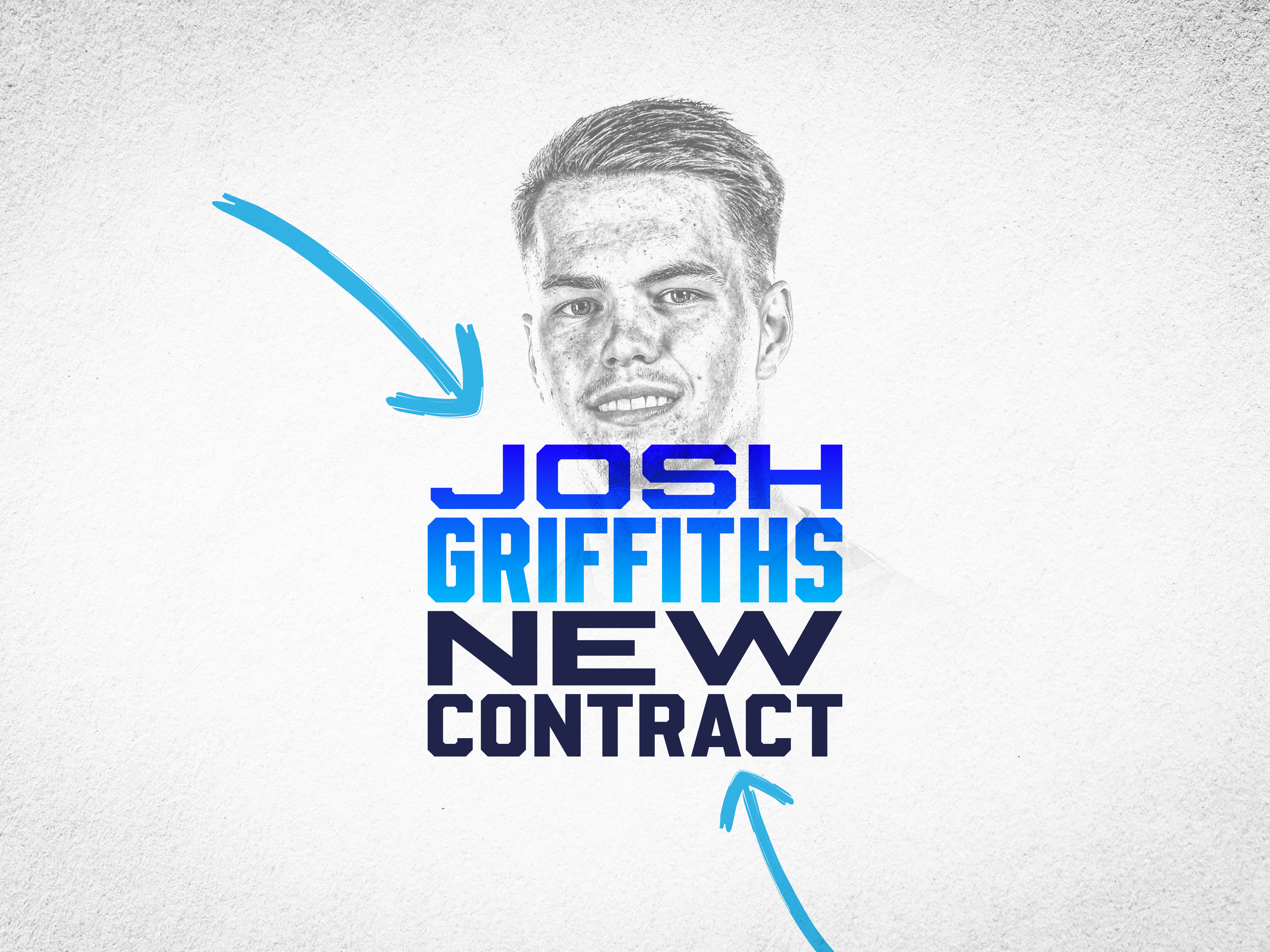 Josh Griffiths new contract graphic