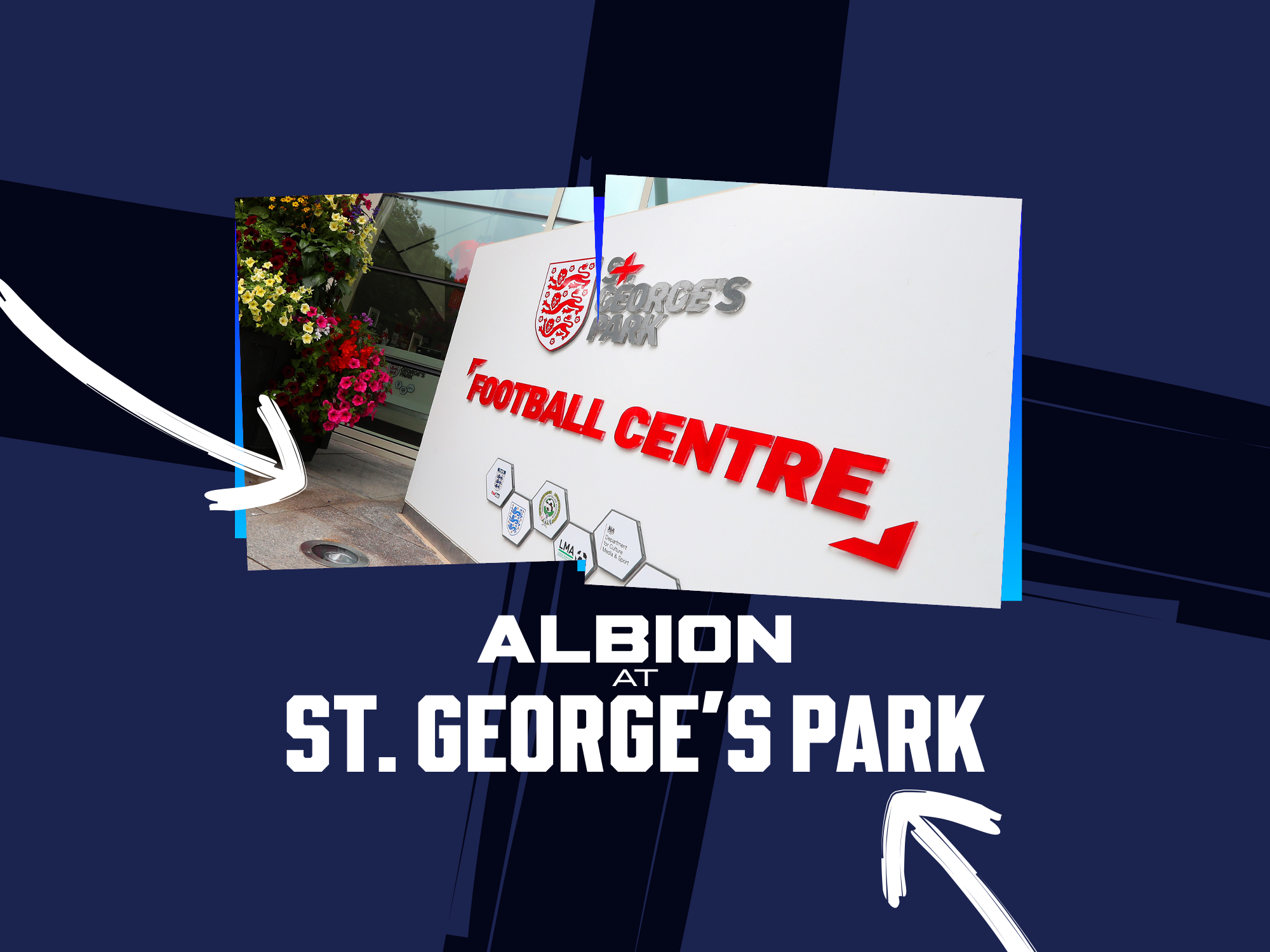 Albon at St George's Park graphic.
