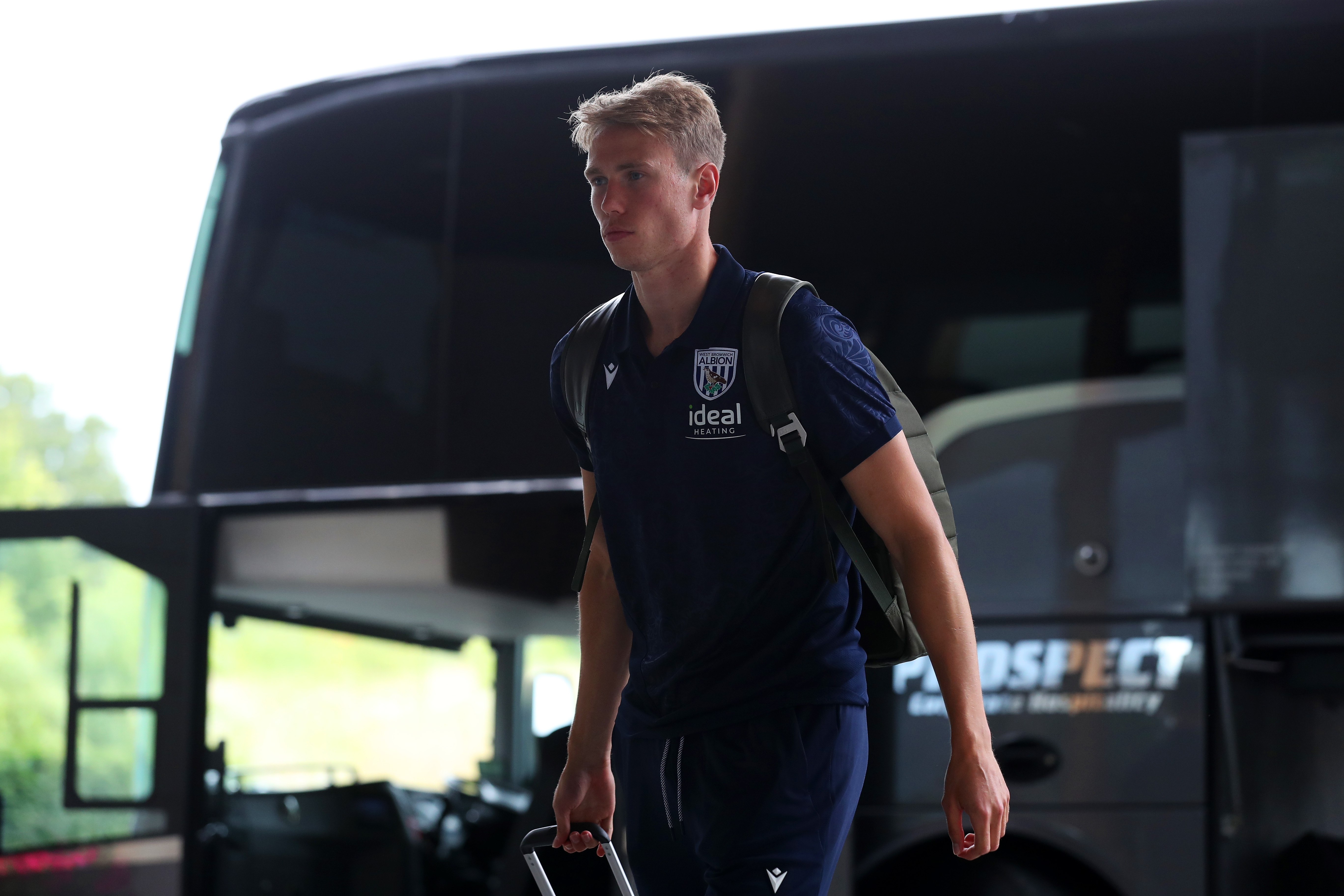 Torbjørn Heggem arriving at St. George's Park