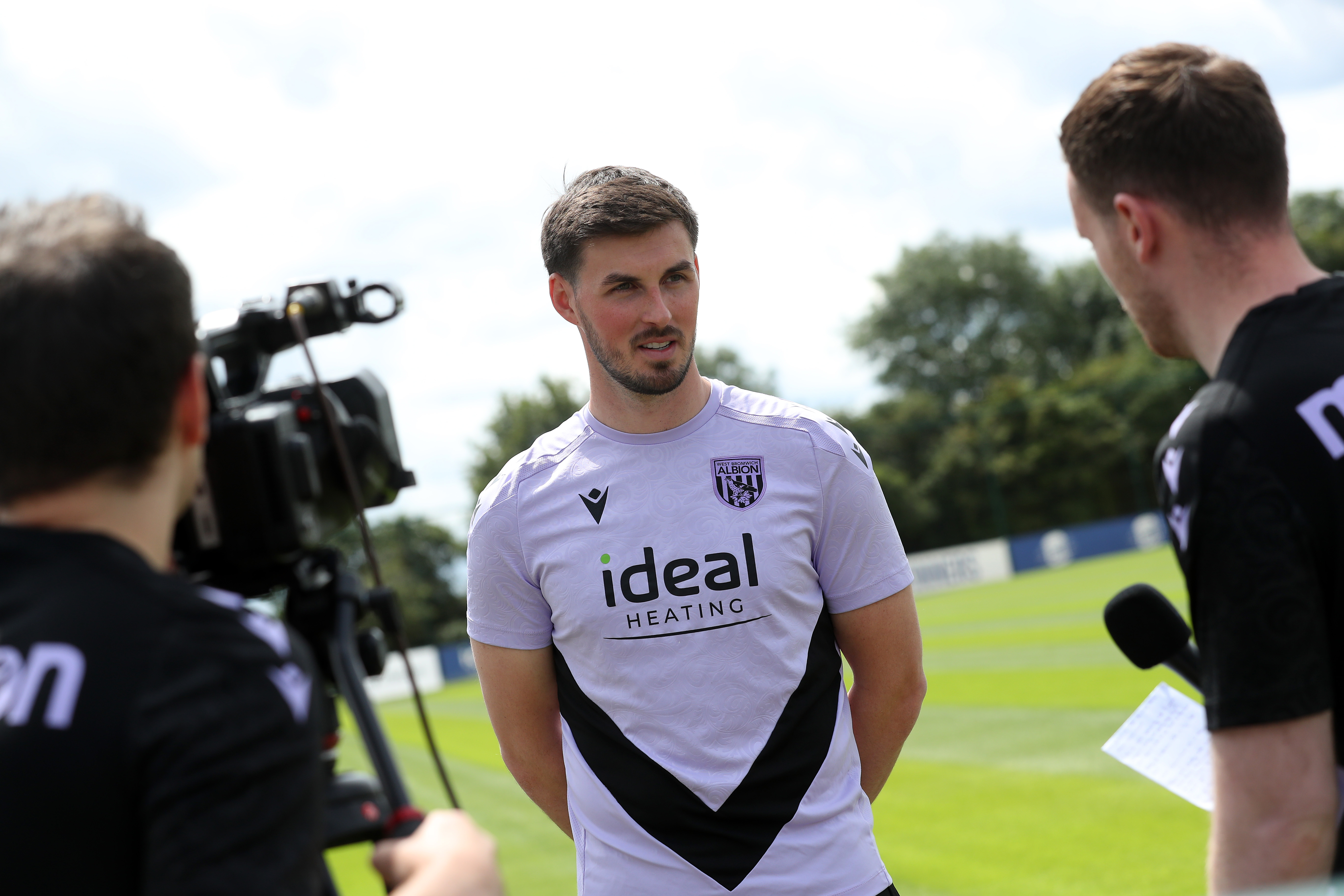 Joe Wildsmith is interviewed by WBA TV