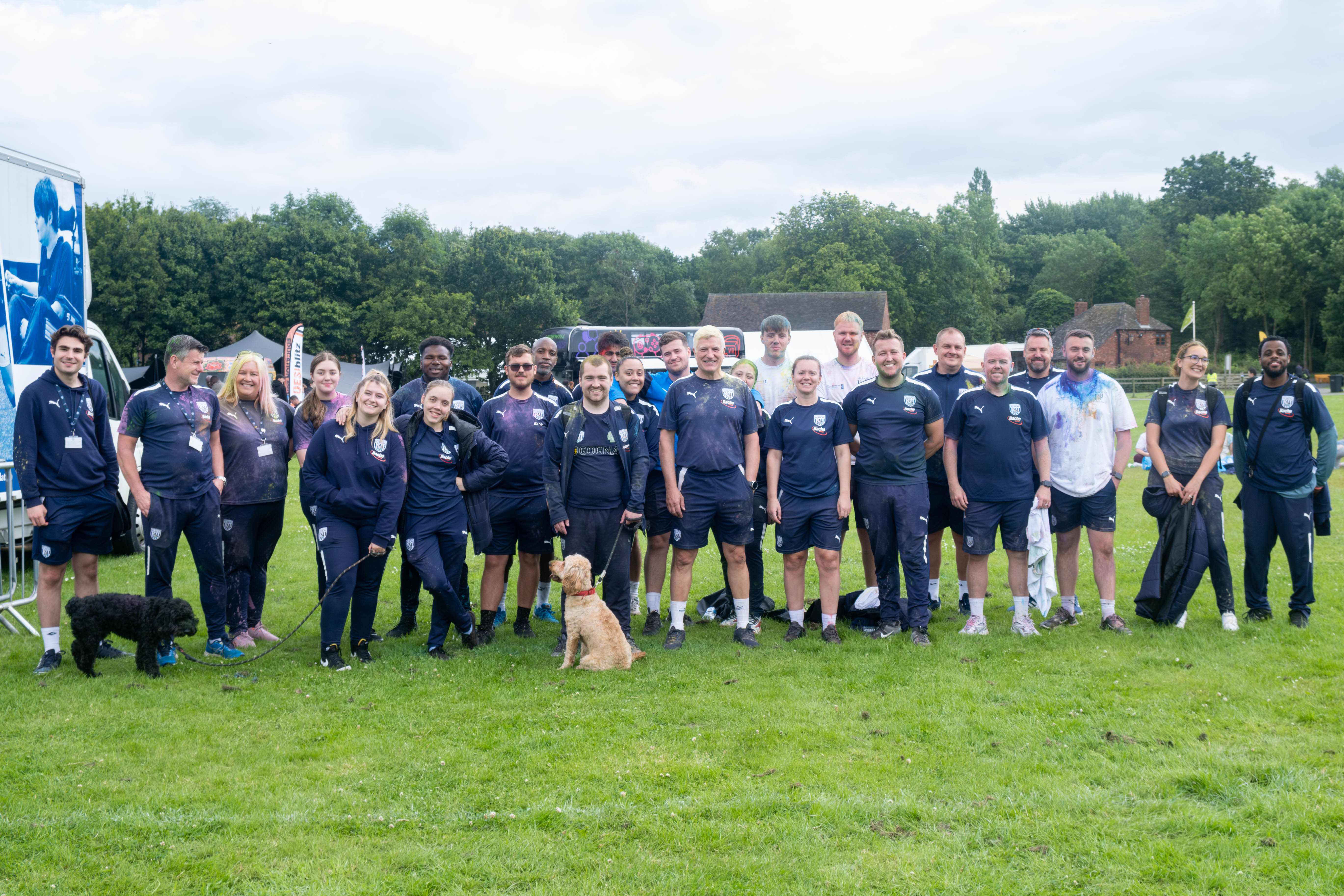 Foundation staff & volunteers group photo.