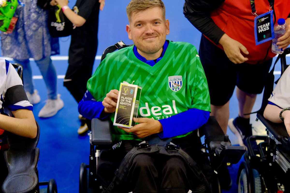 Chris Gordon poses with the Player of the Match trophy.