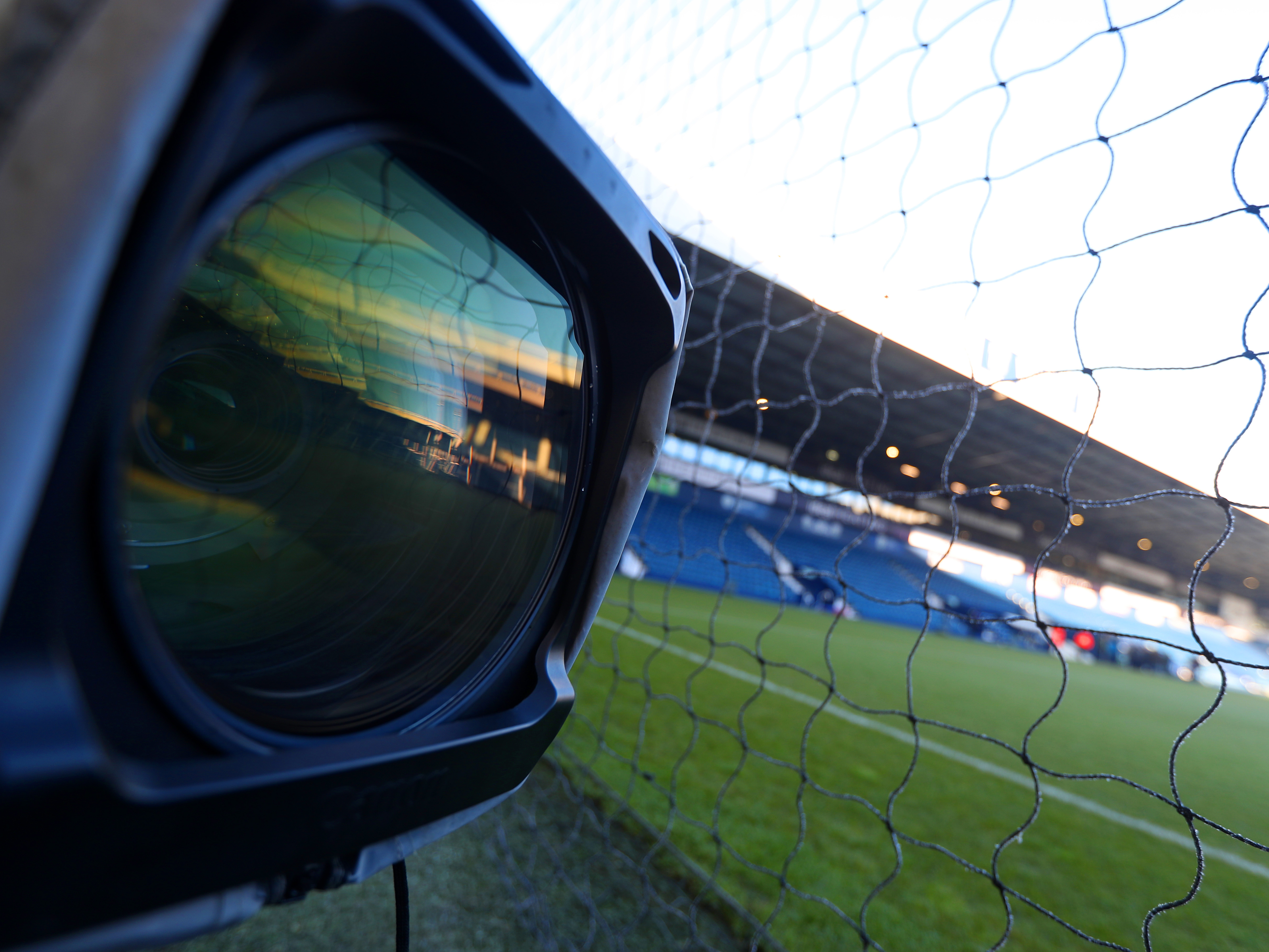 An image of a television camera at The Hawthorns