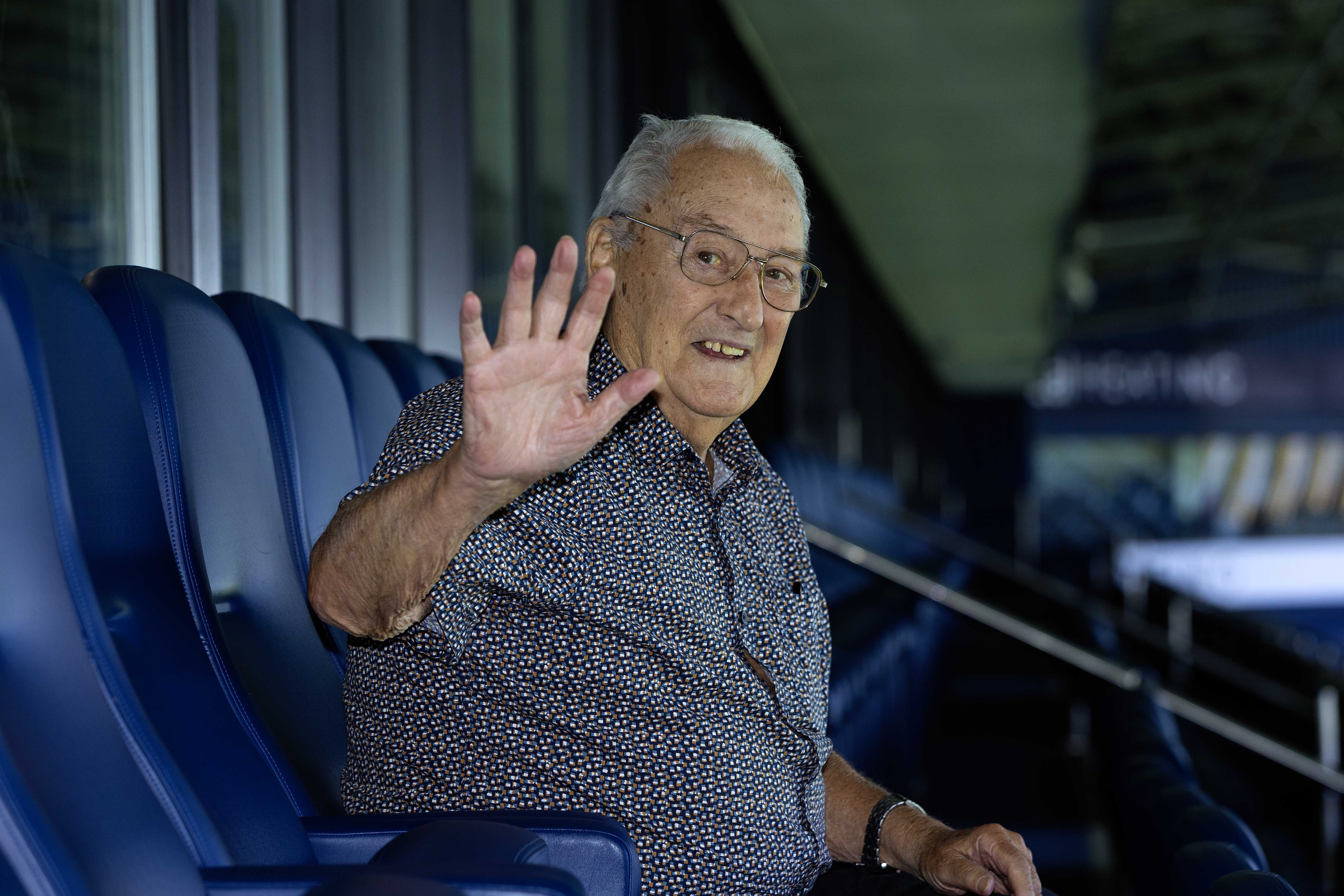 Graham Williams Waving at the camera 