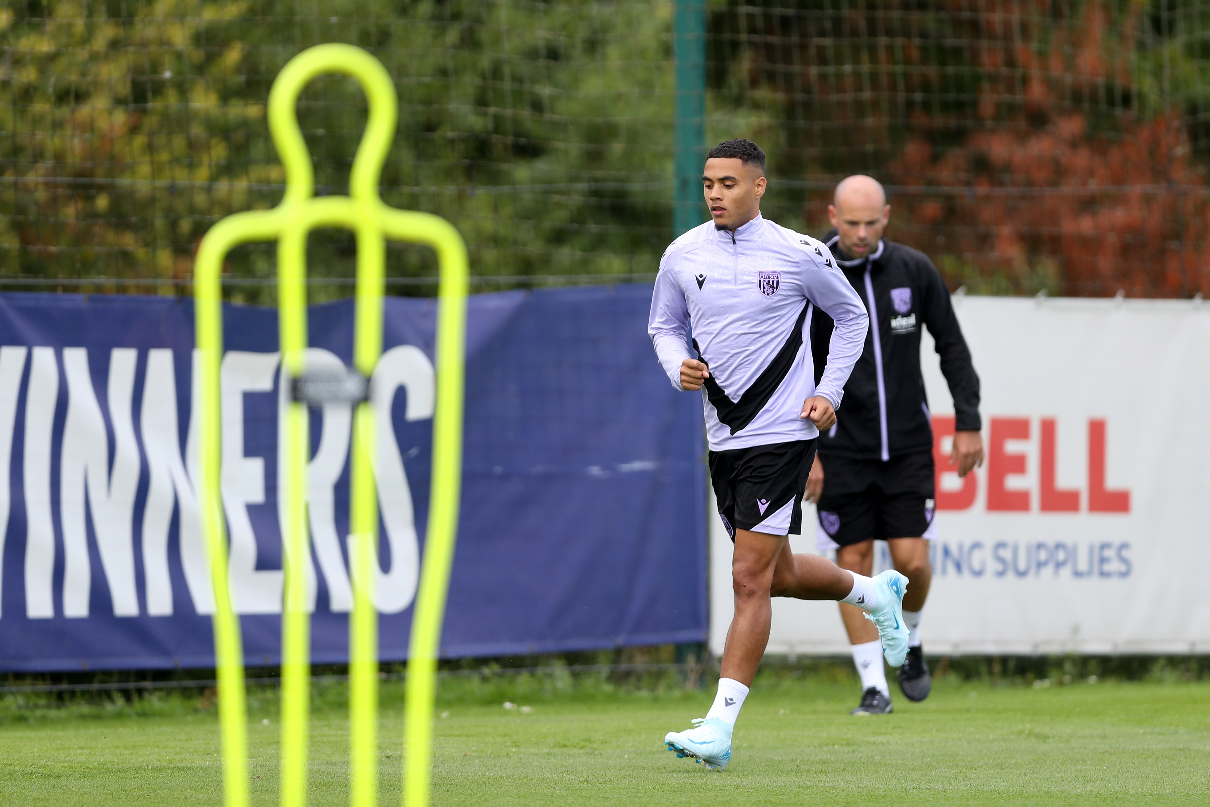 Lewis Dobbin running in training