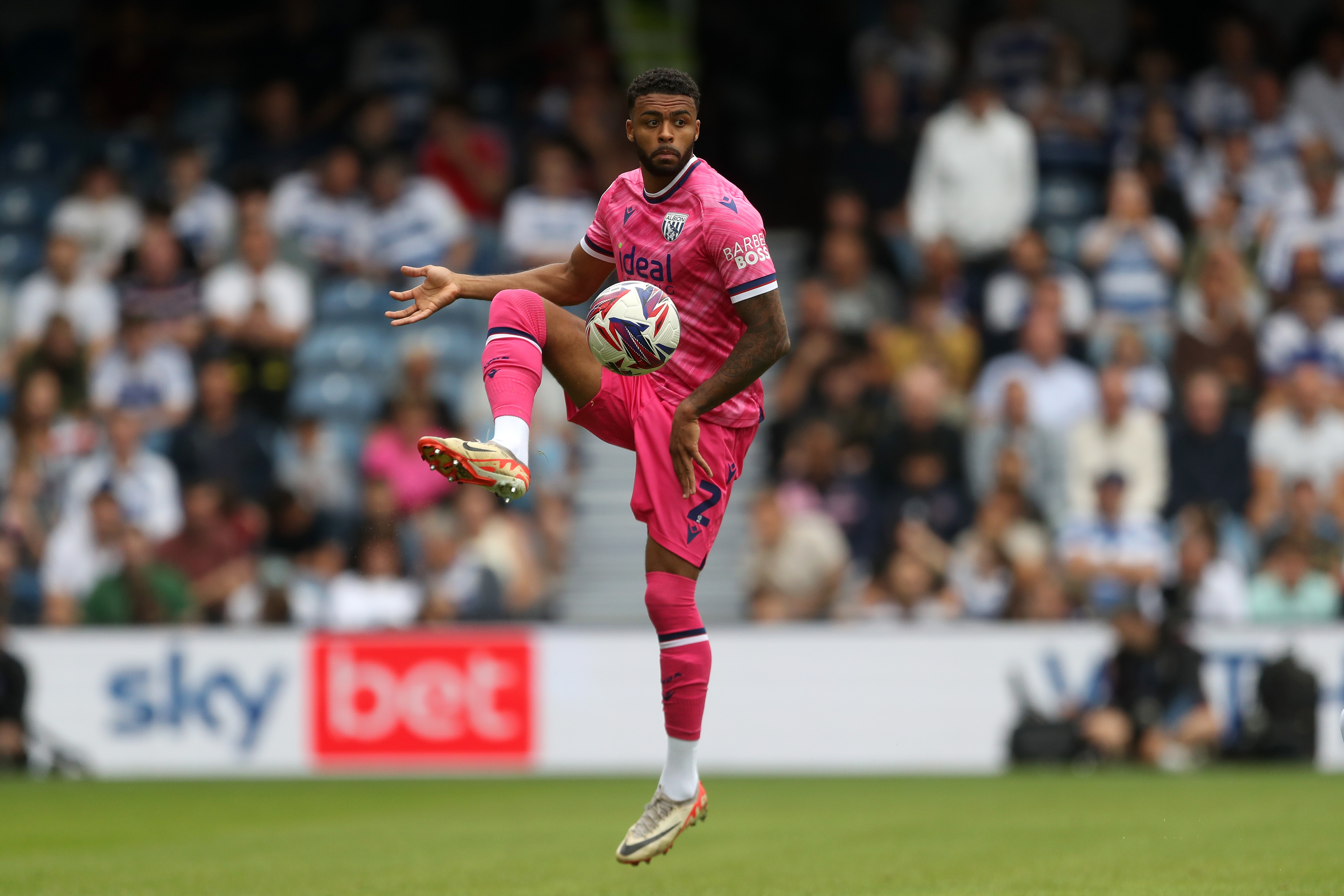 Darnell Furlong controlling the ball at QPR 