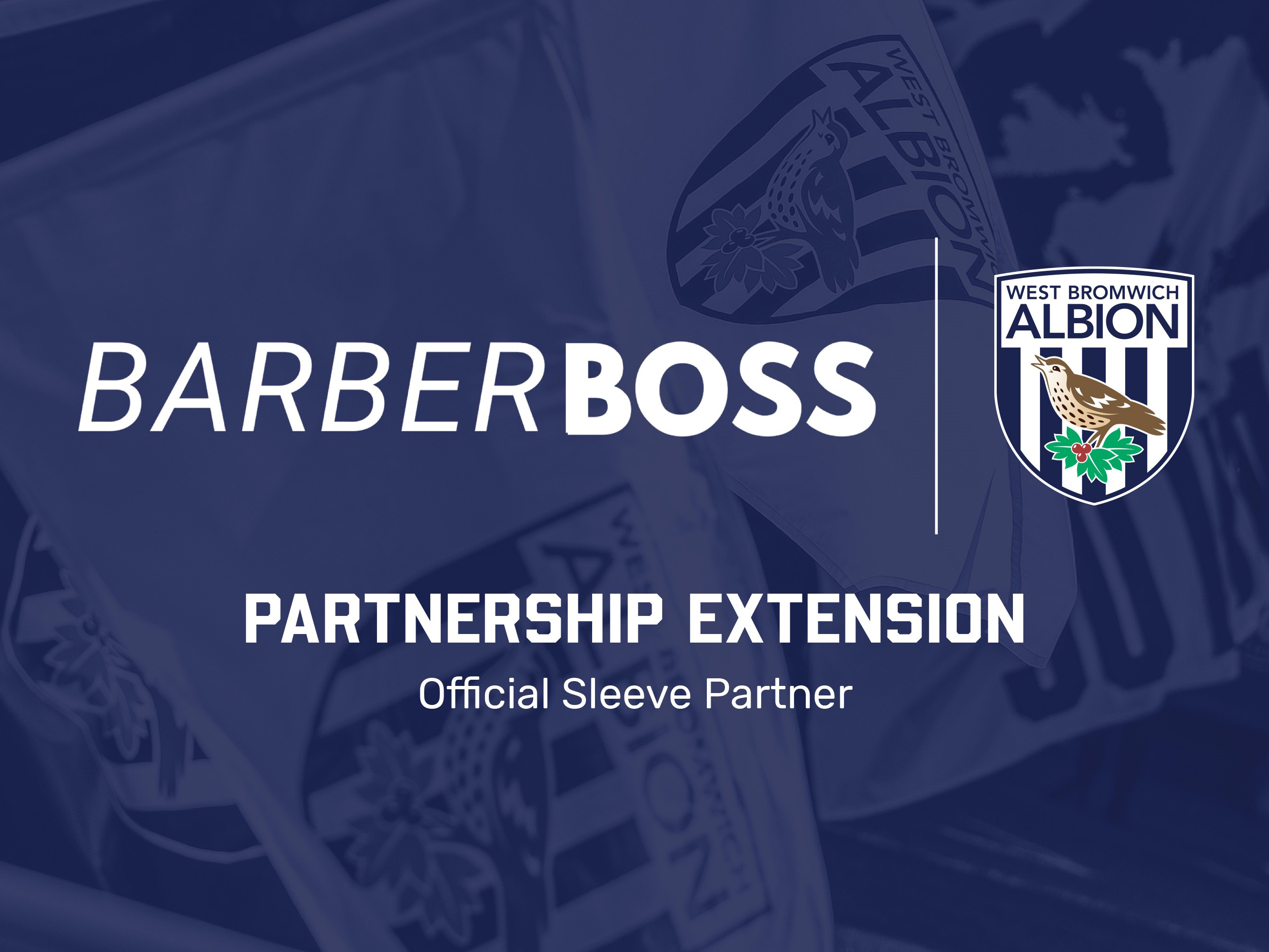 Albion and BarberBoss partnership extension graphic 