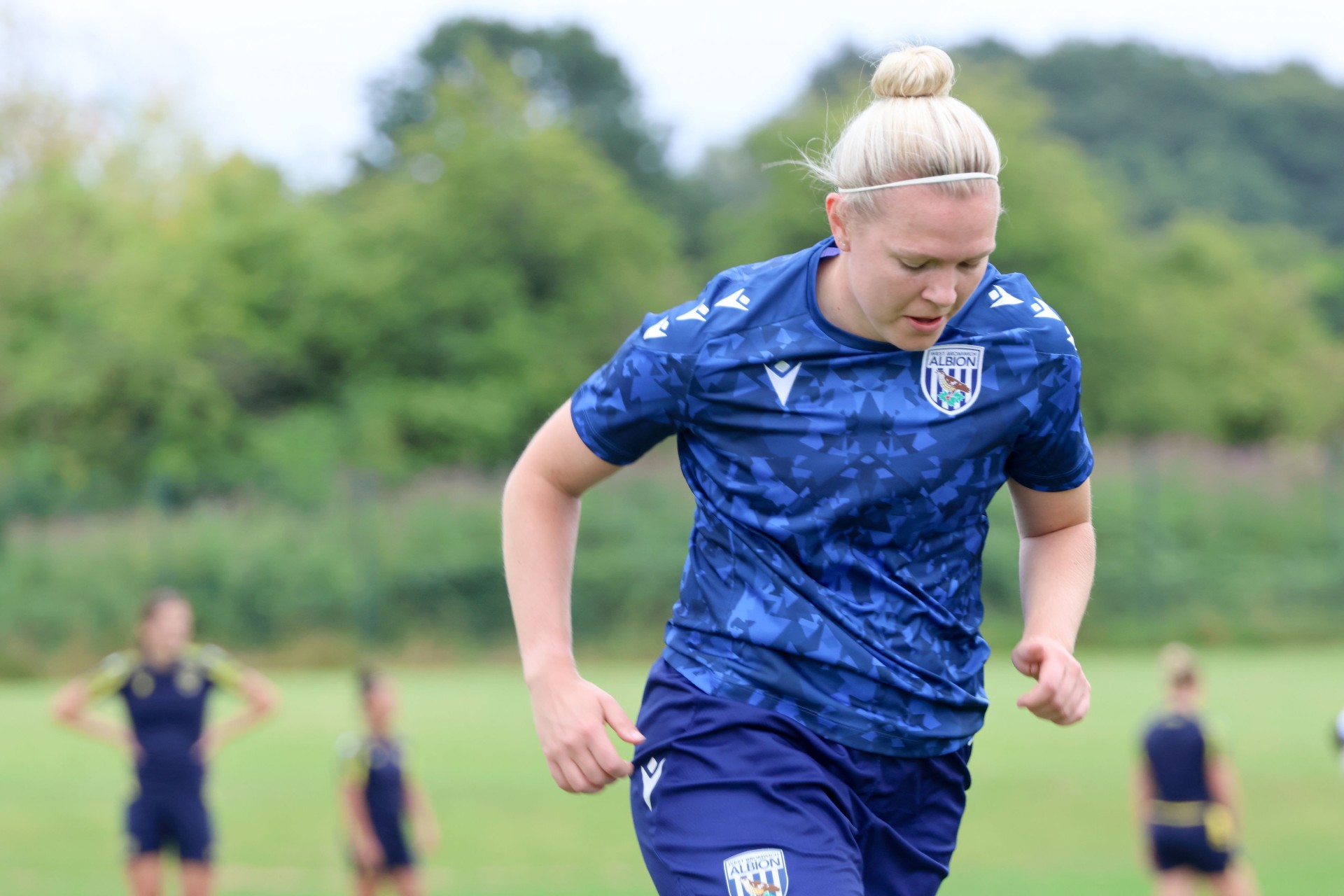 Albion Women captain Hannah George.