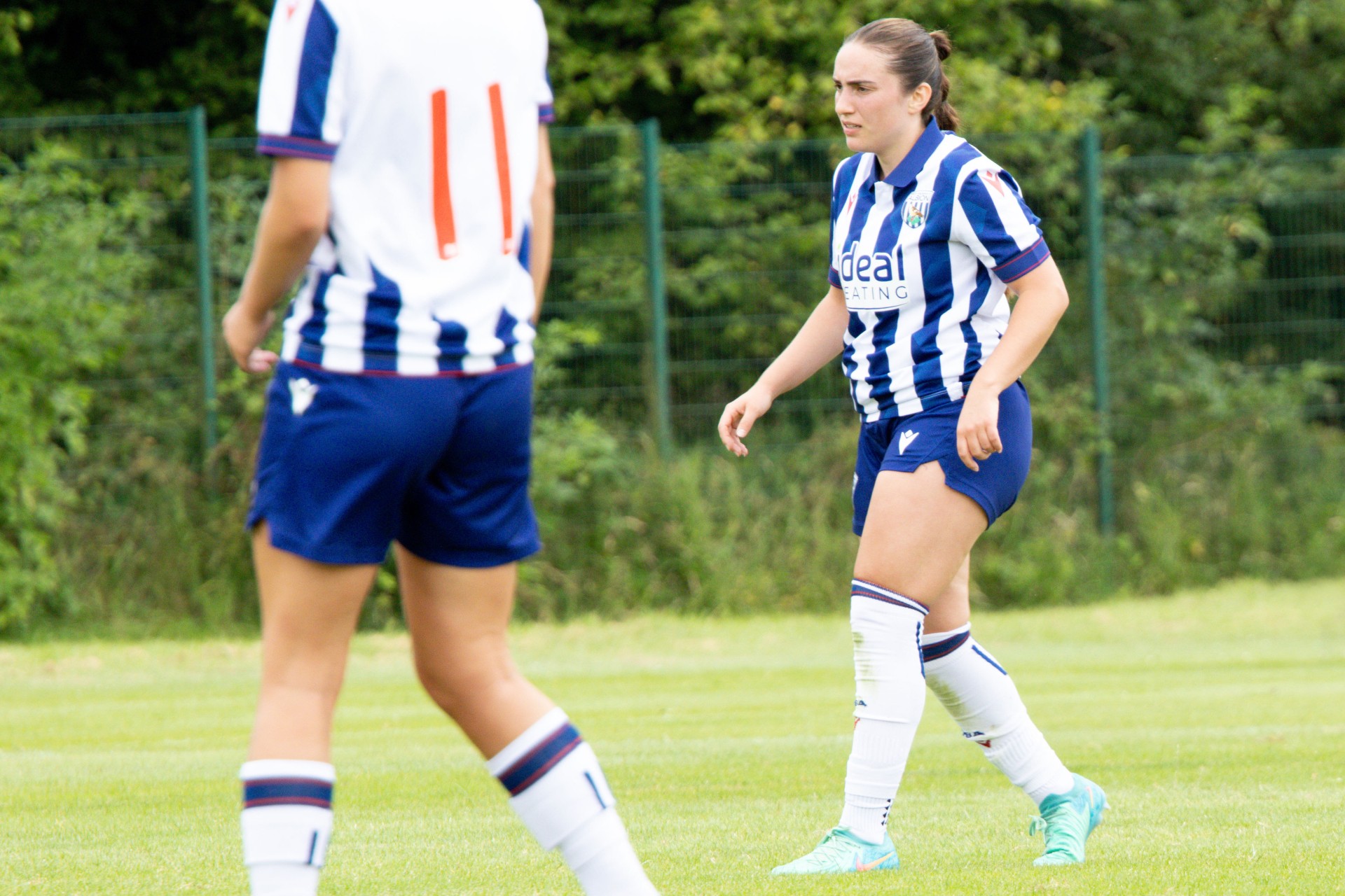 Fran Orthodoxou, Albion Women midfielder.