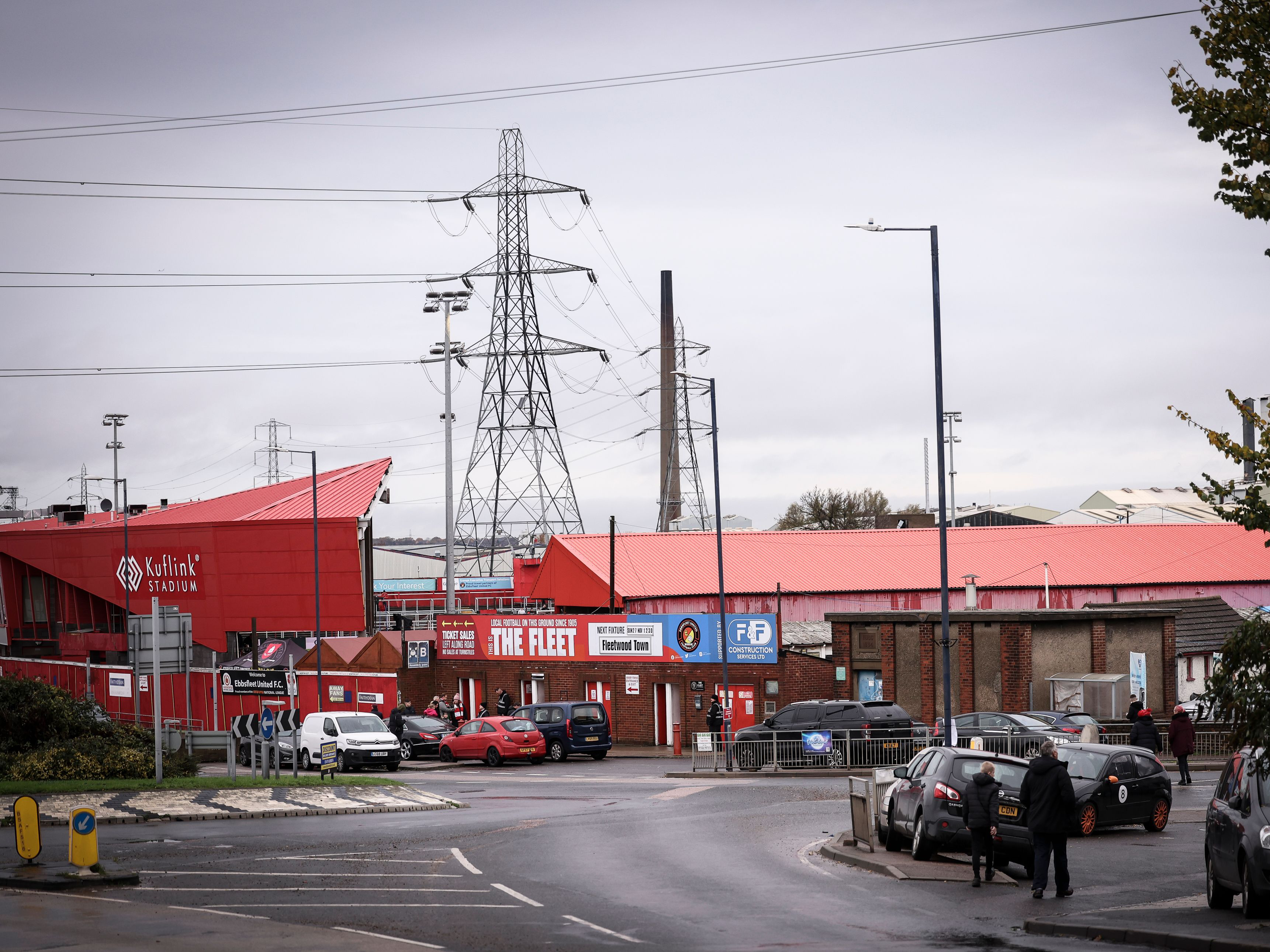 A general view of Ebbsfleet United's Kuflink Stadium