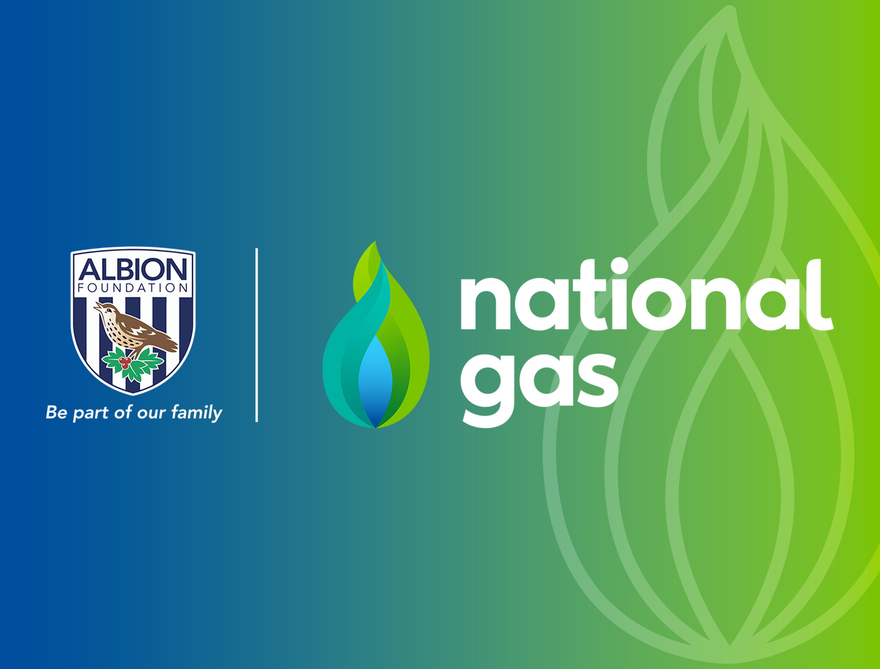 The Albion Foundation X National Gas.