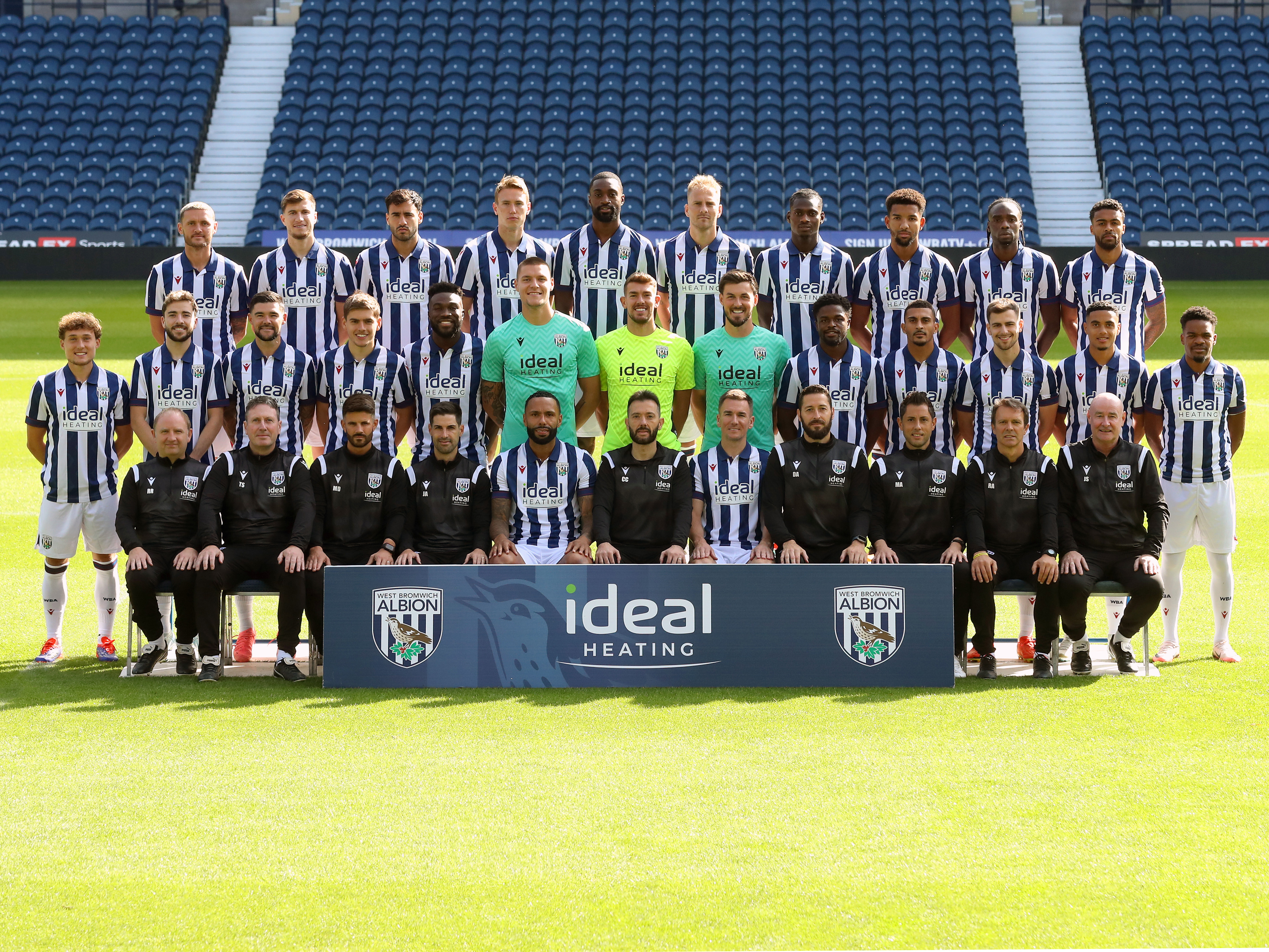 Albion's official 2024/25 squad photo