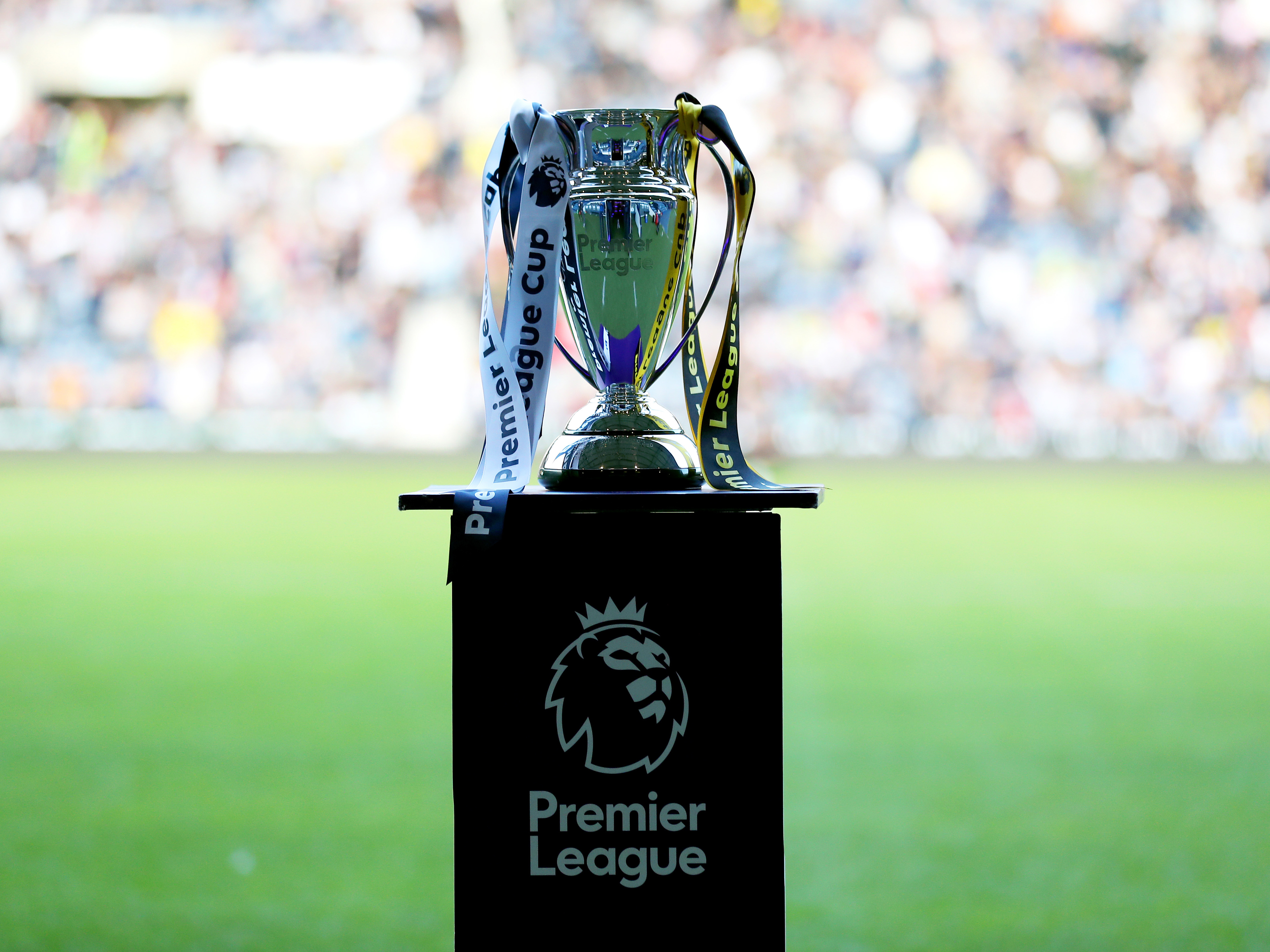 A photo of the 2021/22 Premier League Cup trophy