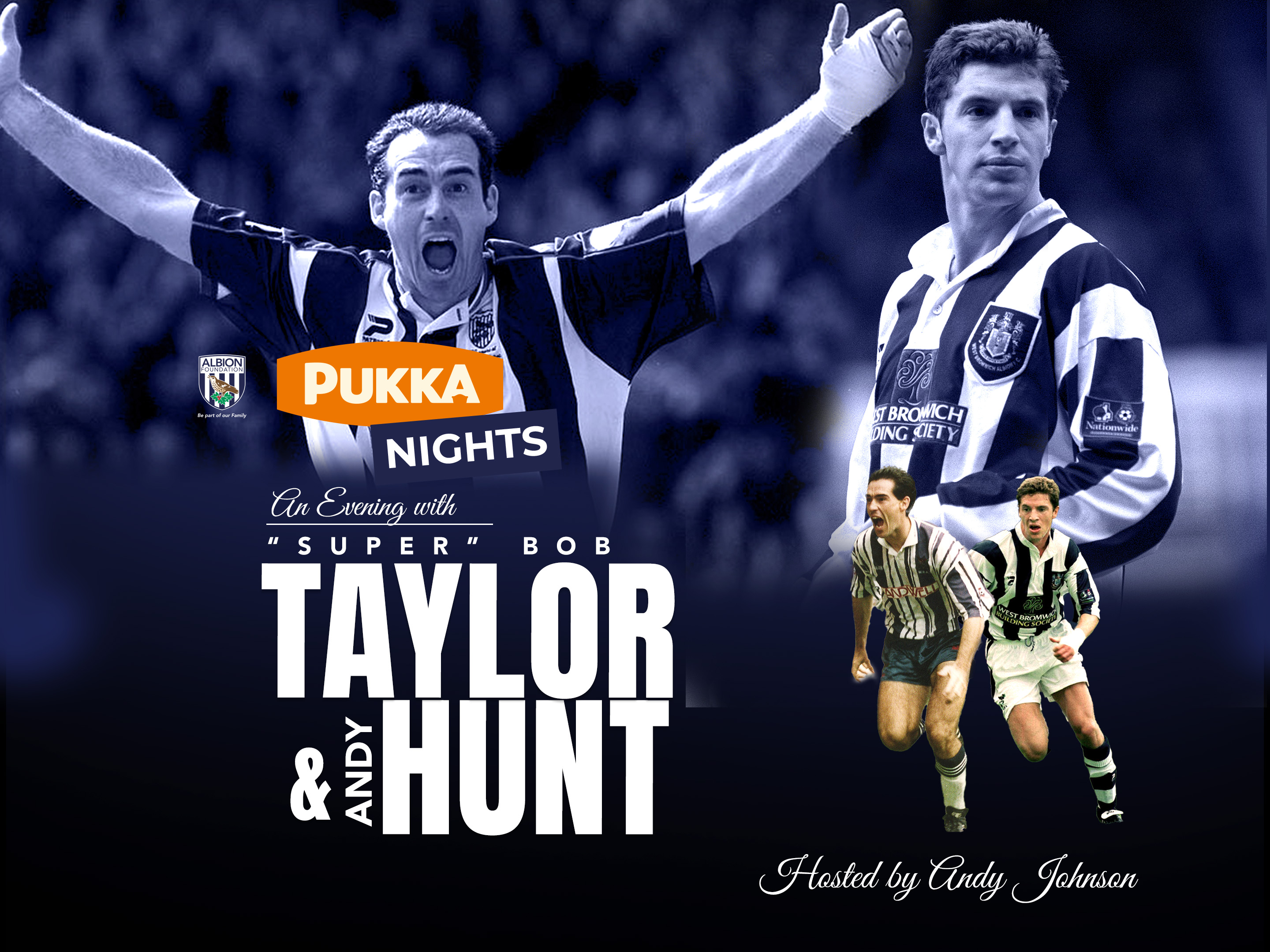 A Pukka Night with 'Super' Bob Taylor & Andy Hunt